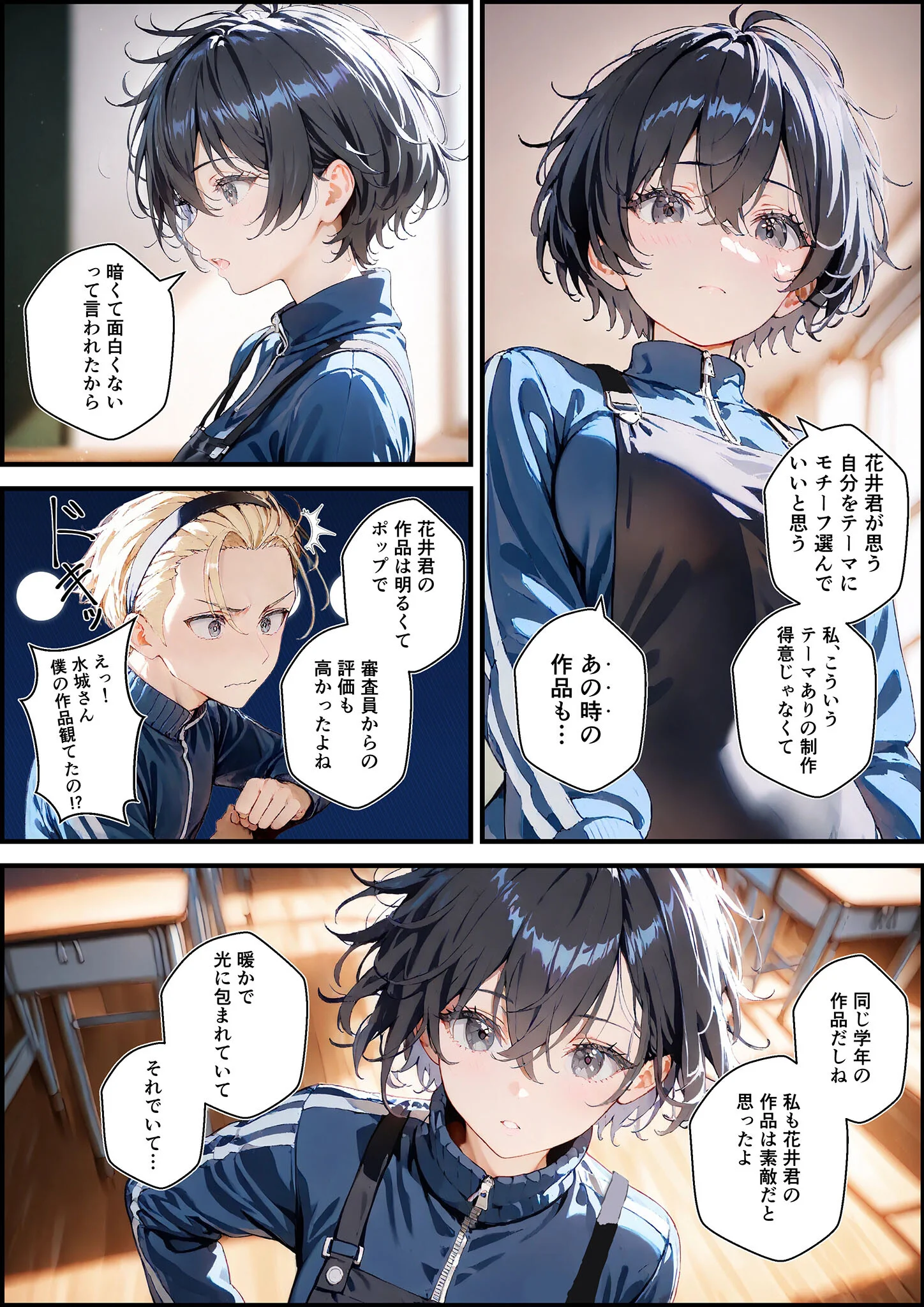 君と僕の額縁 モザイク版ページ16