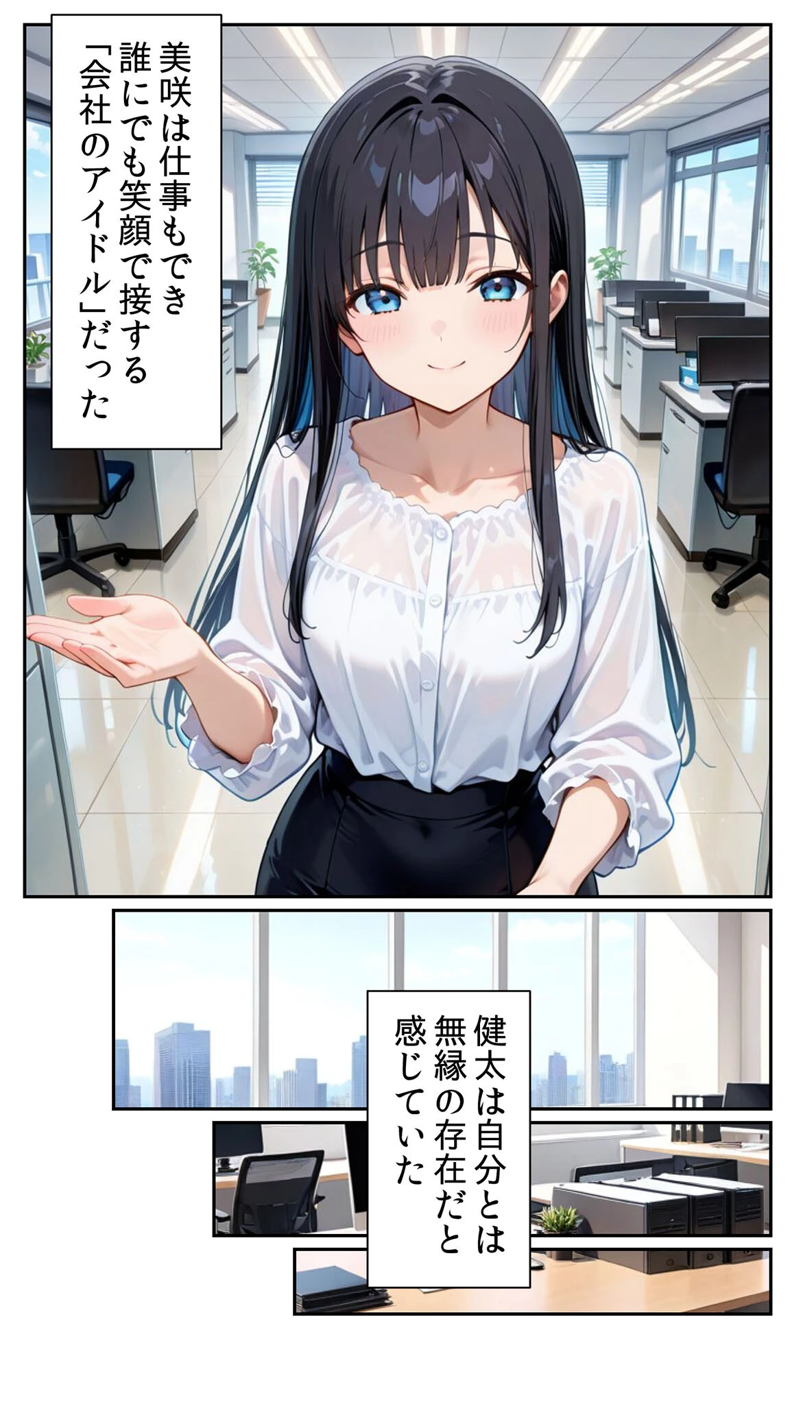 清楚な君と、平凡な僕の背徳 〜禁断のオフィスラブ〜 モザイク版ページ9
