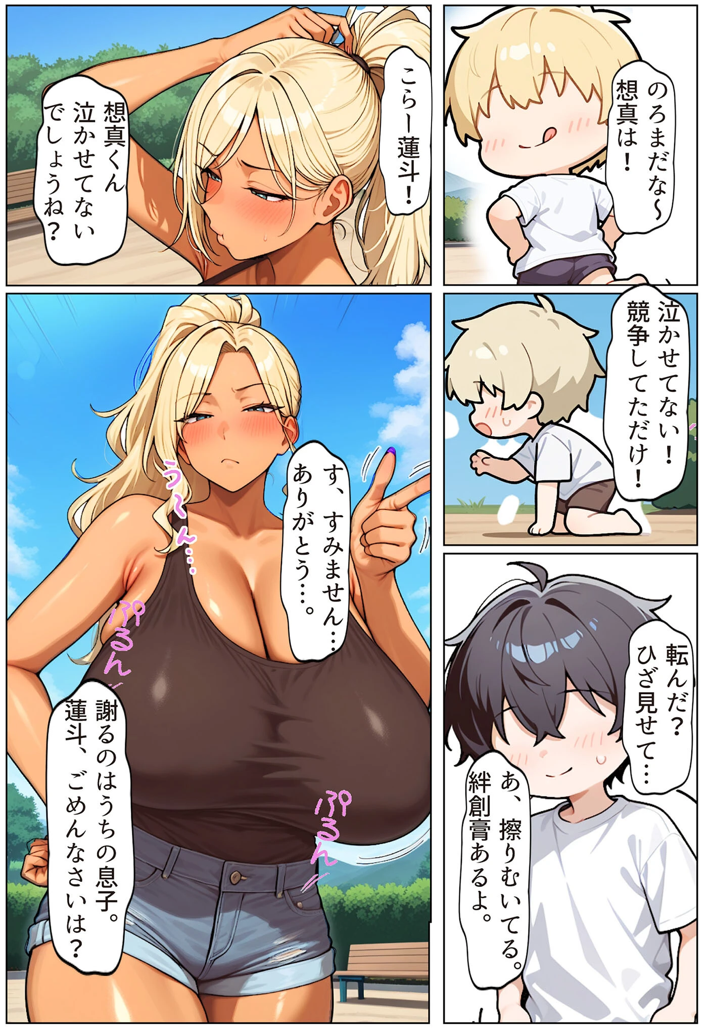 友達の爆乳ギャルママと本気の孕ませ交尾するまで〜ずっと好きだった幼馴染の母親に子種をたっぷり流し込み モザイク版ページ10