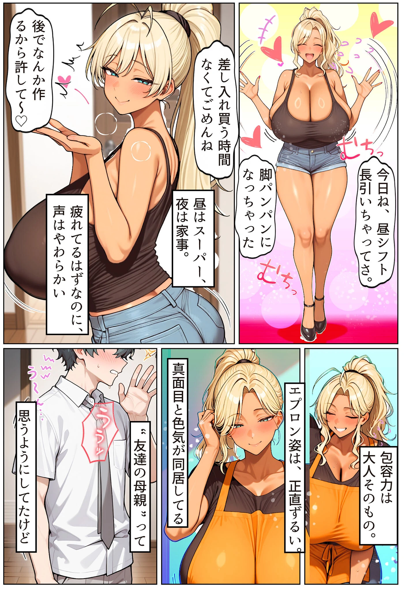 友達の爆乳ギャルママと本気の孕ませ交尾するまで〜ずっと好きだった幼馴染の母親に子種をたっぷり流し込み モザイク版ページ15