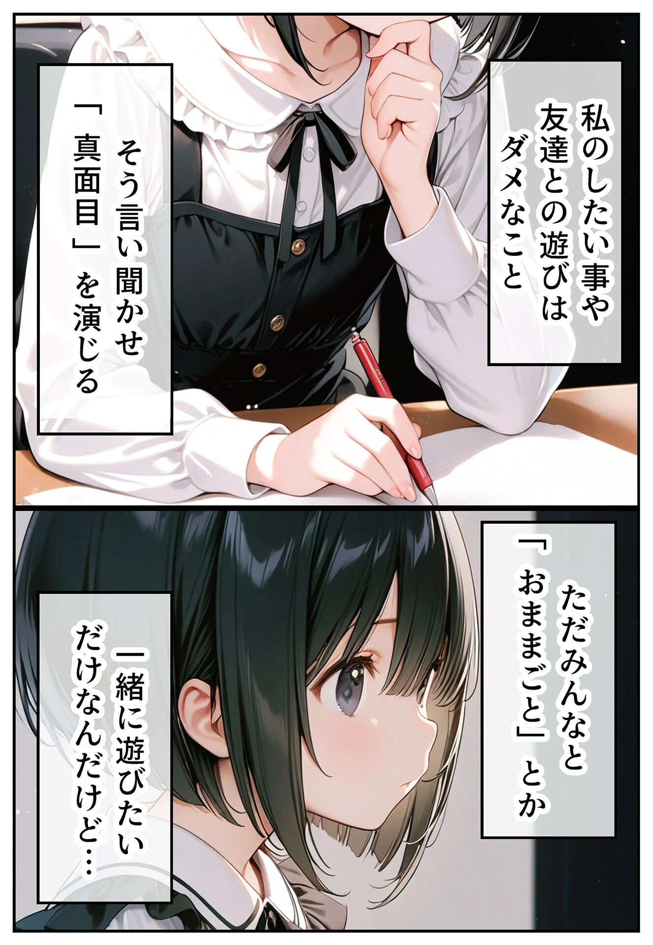 偽りの優等生 〜先生と一緒の放課後〜 モザイク版ページ7