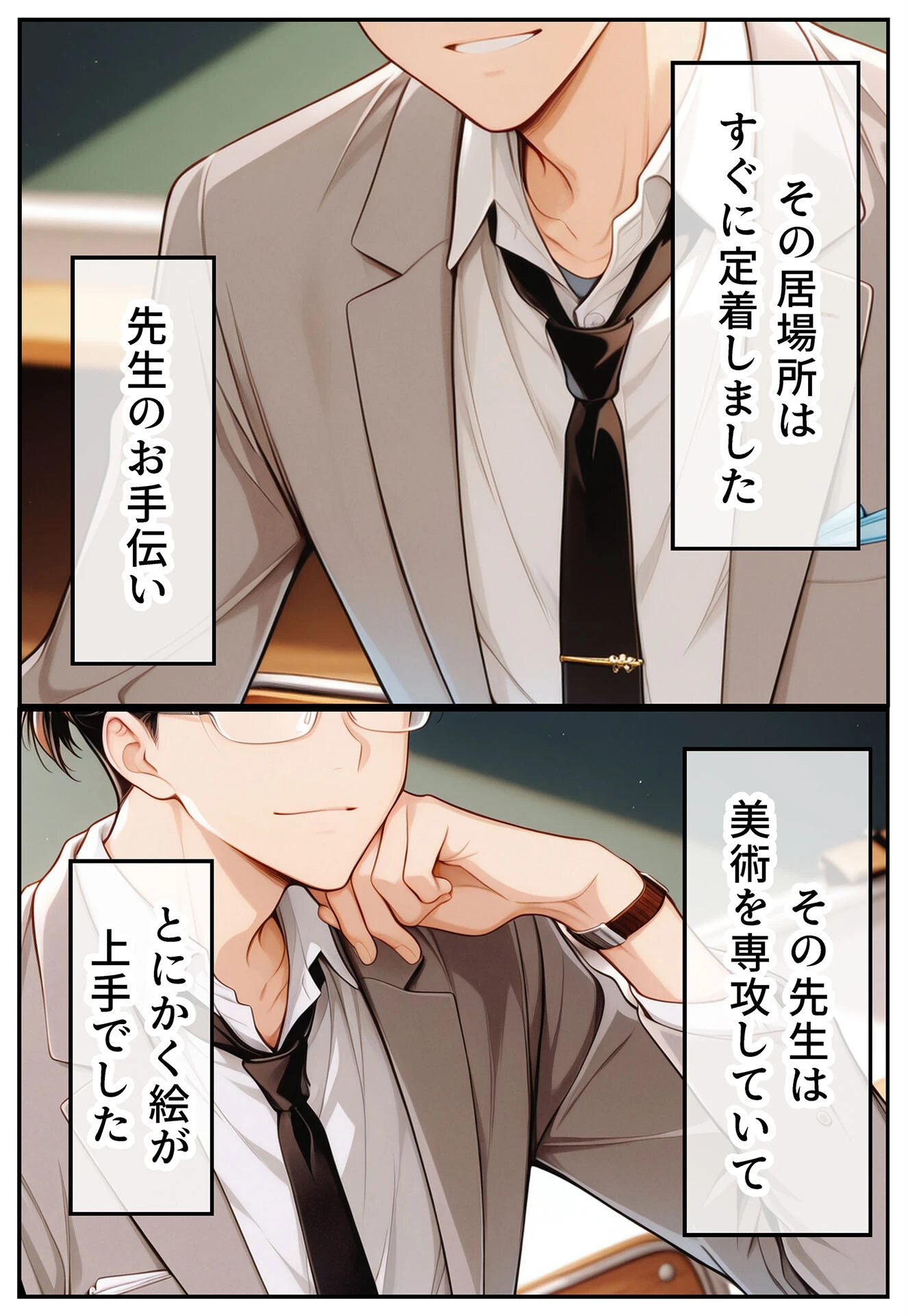 偽りの優等生 〜先生と一緒の放課後〜 モザイク版ページ9