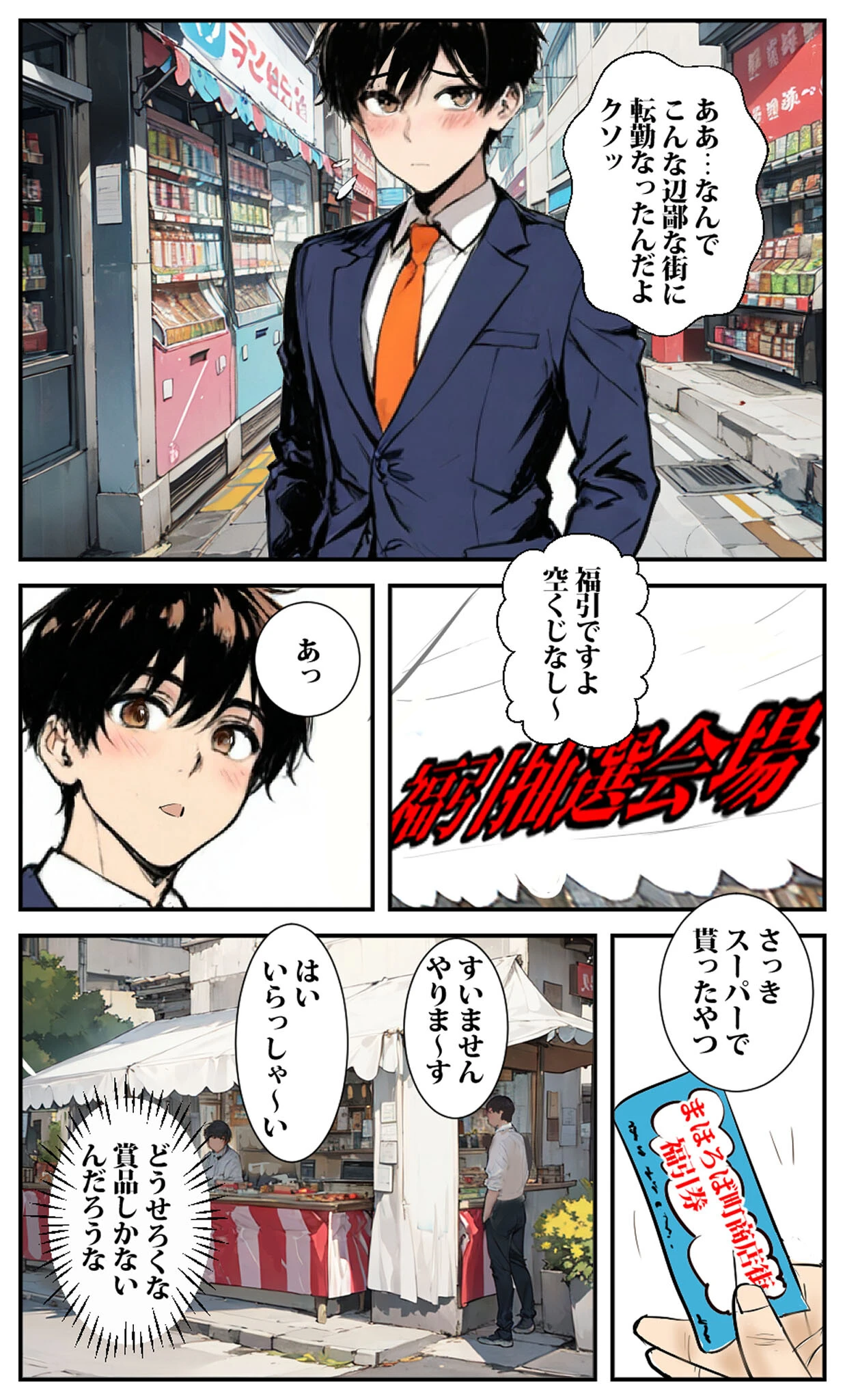 商店街の福引き引いたら人妻が当たった モザイク版ページ5