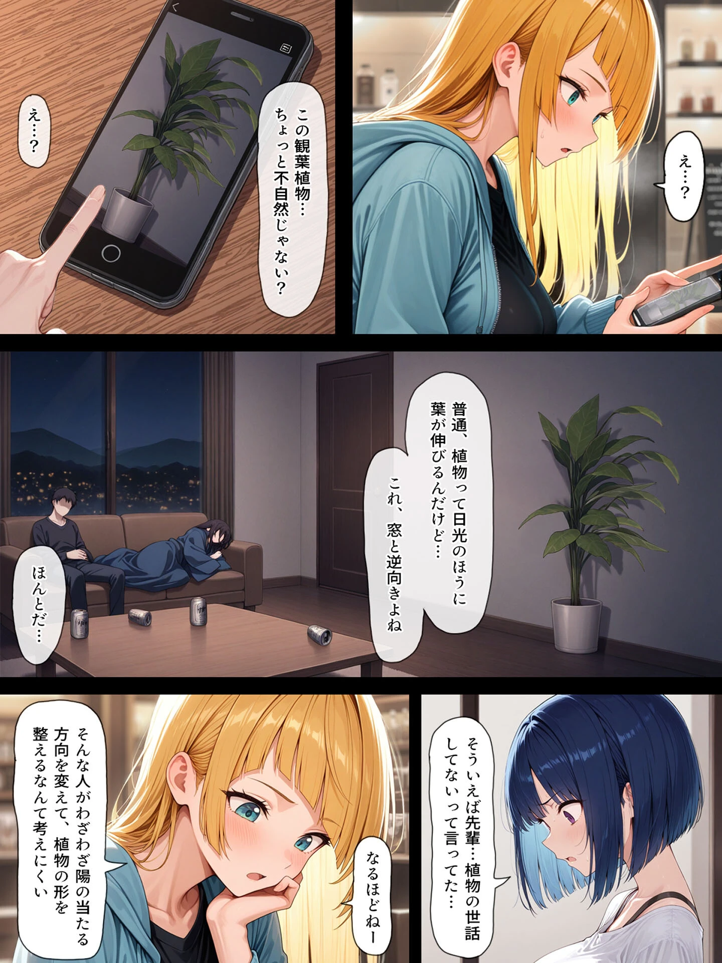 ハメる間取り – 中央にぽっかりと空いたヒミツの空間 -（1） モザイク版ページ22