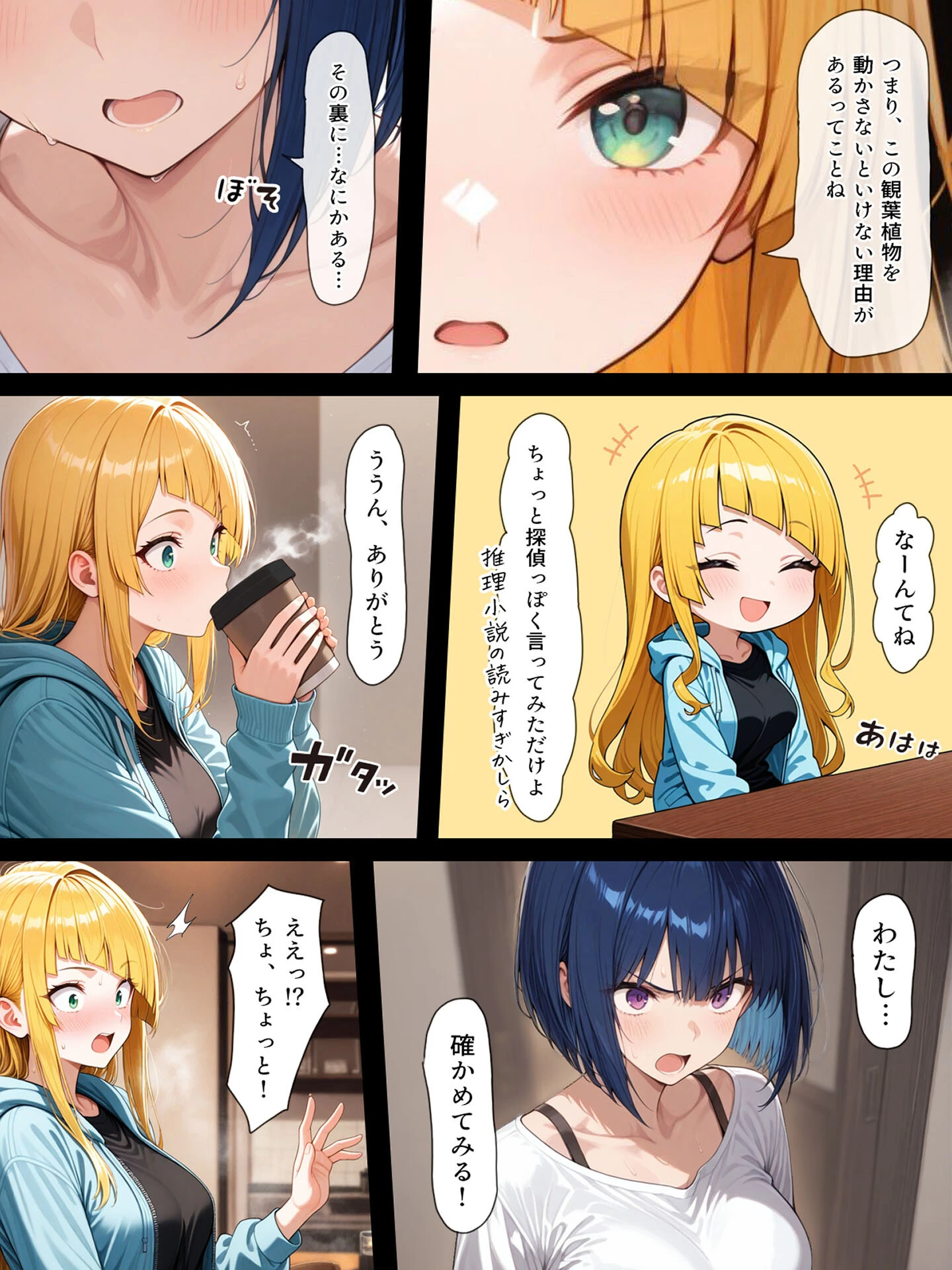 ハメる間取り – 中央にぽっかりと空いたヒミツの空間 -（1） モザイク版ページ23