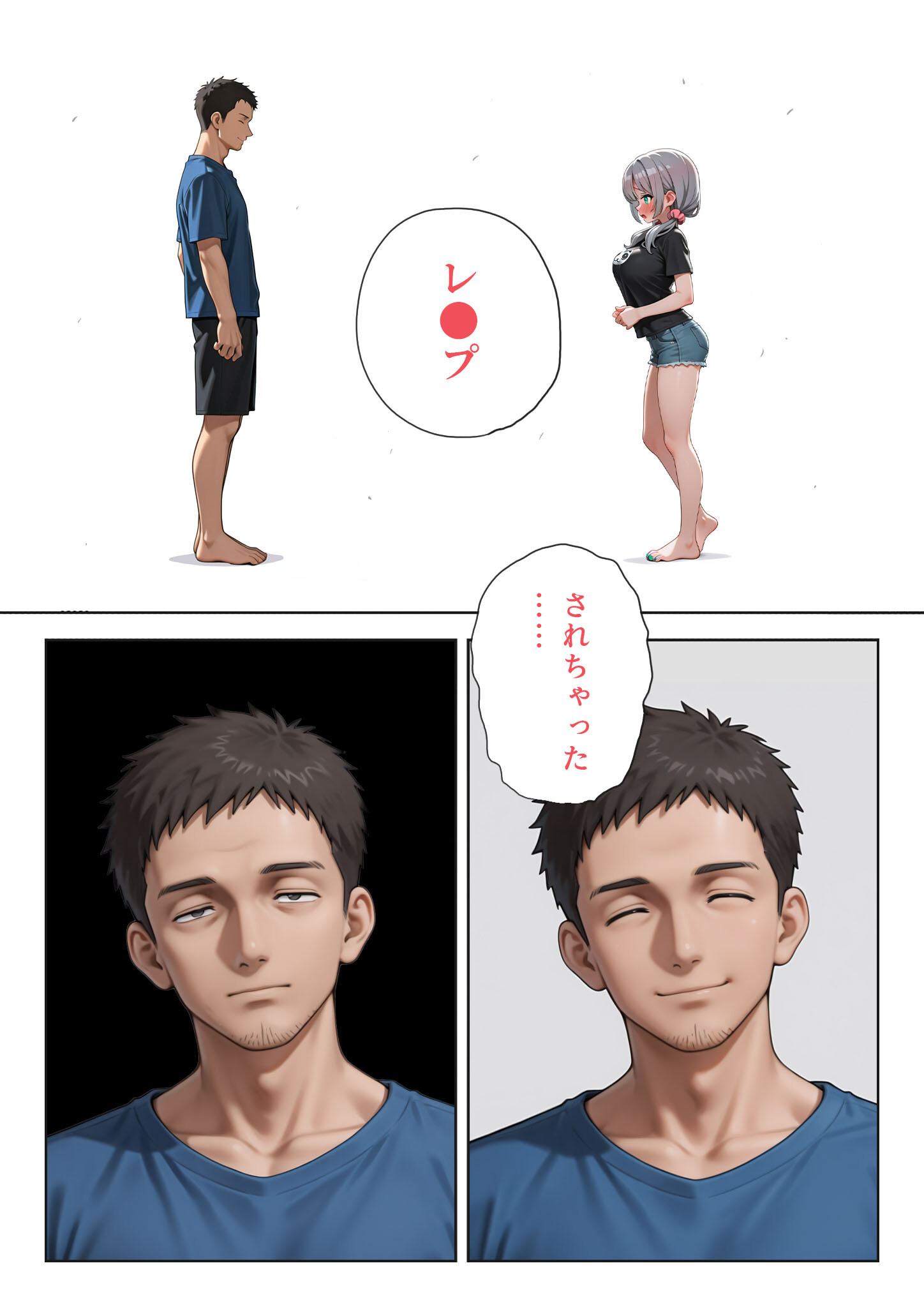 娘の告白 モザイク版ページ12