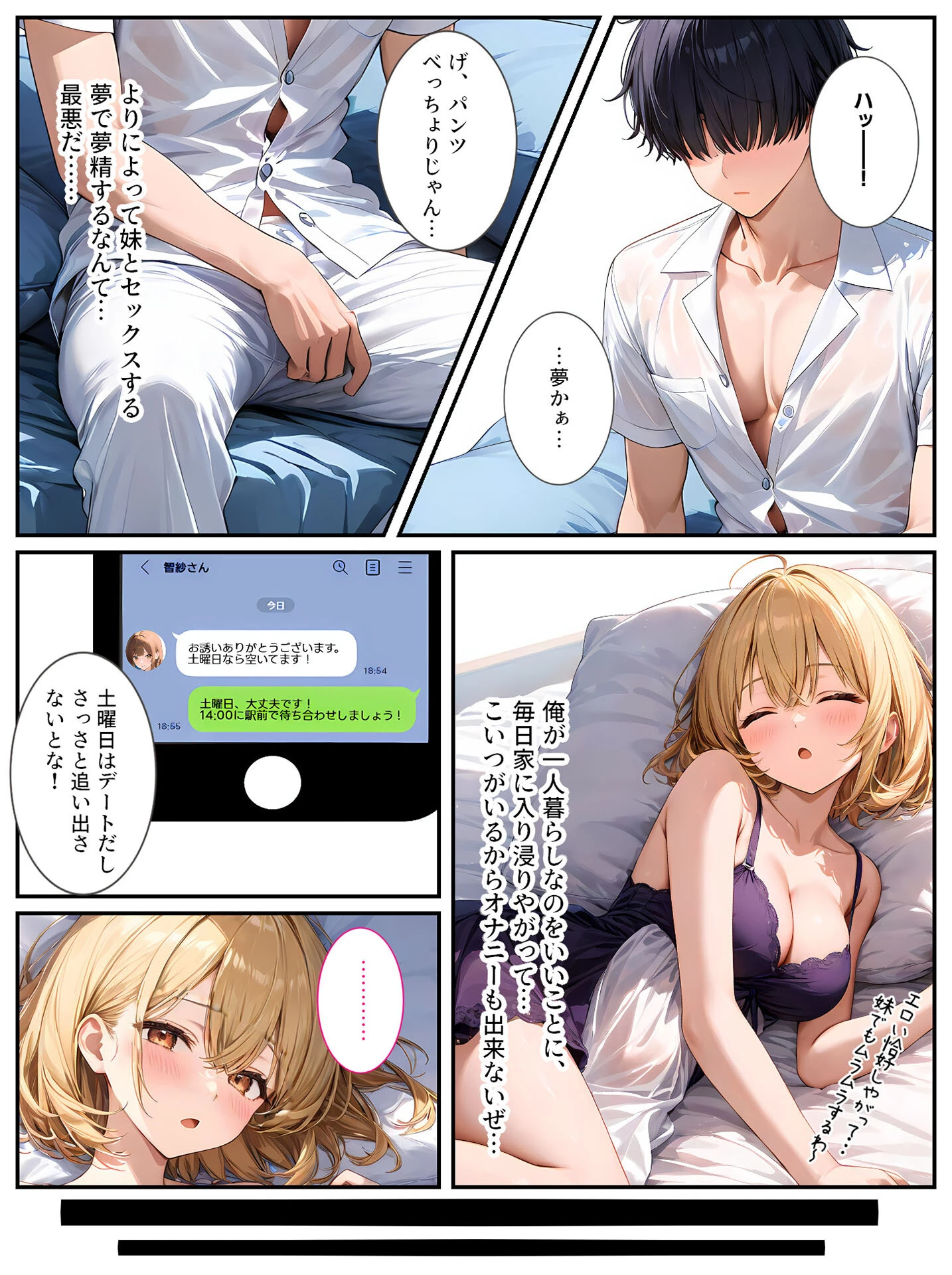 生意気な義妹をカネとセックスでわからせたい！ モザイク版ページ7