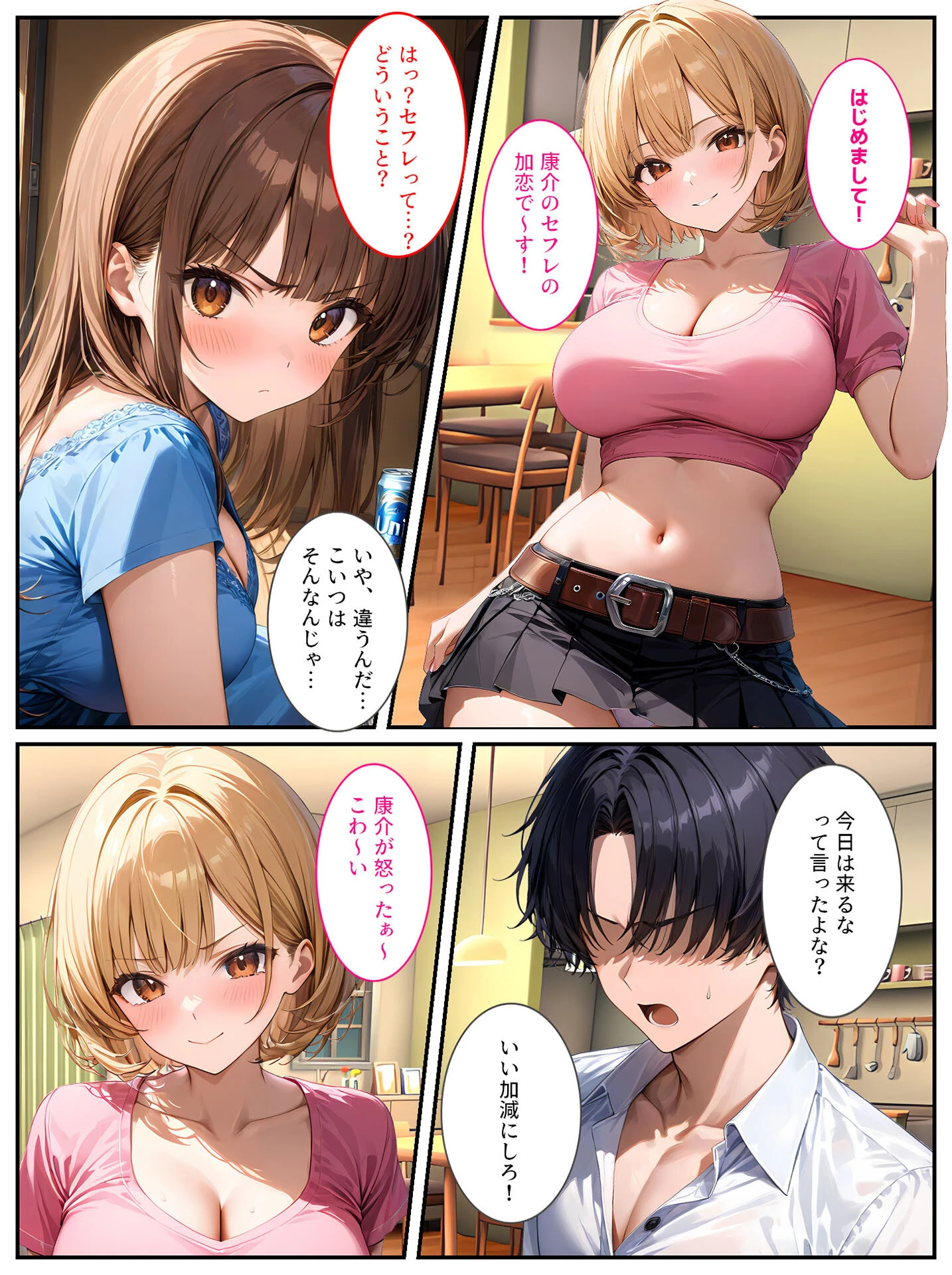 生意気な義妹をカネとセックスでわからせたい！ モザイク版ページ12