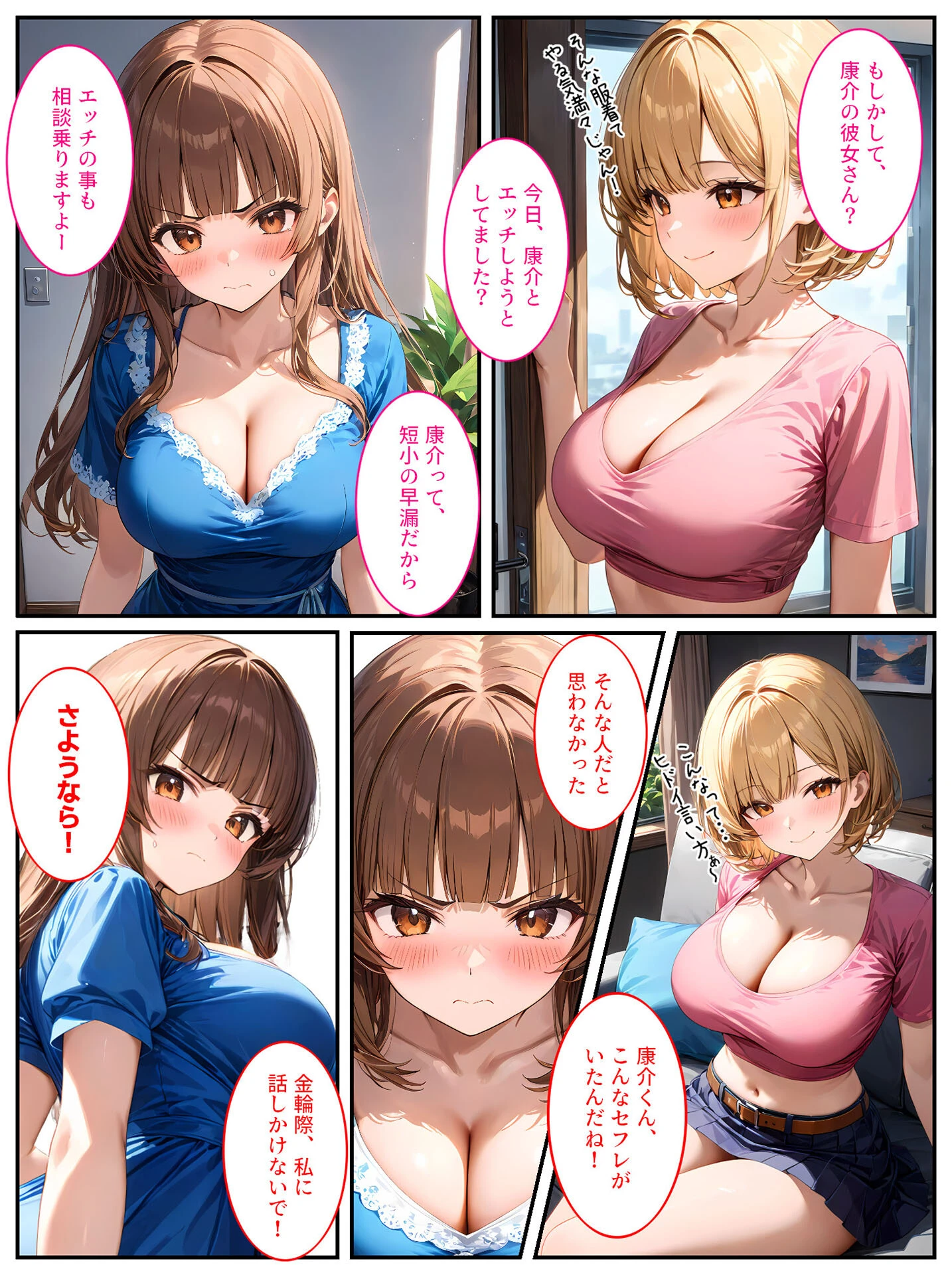 生意気な義妹をカネとセックスでわからせたい！ モザイク版ページ13