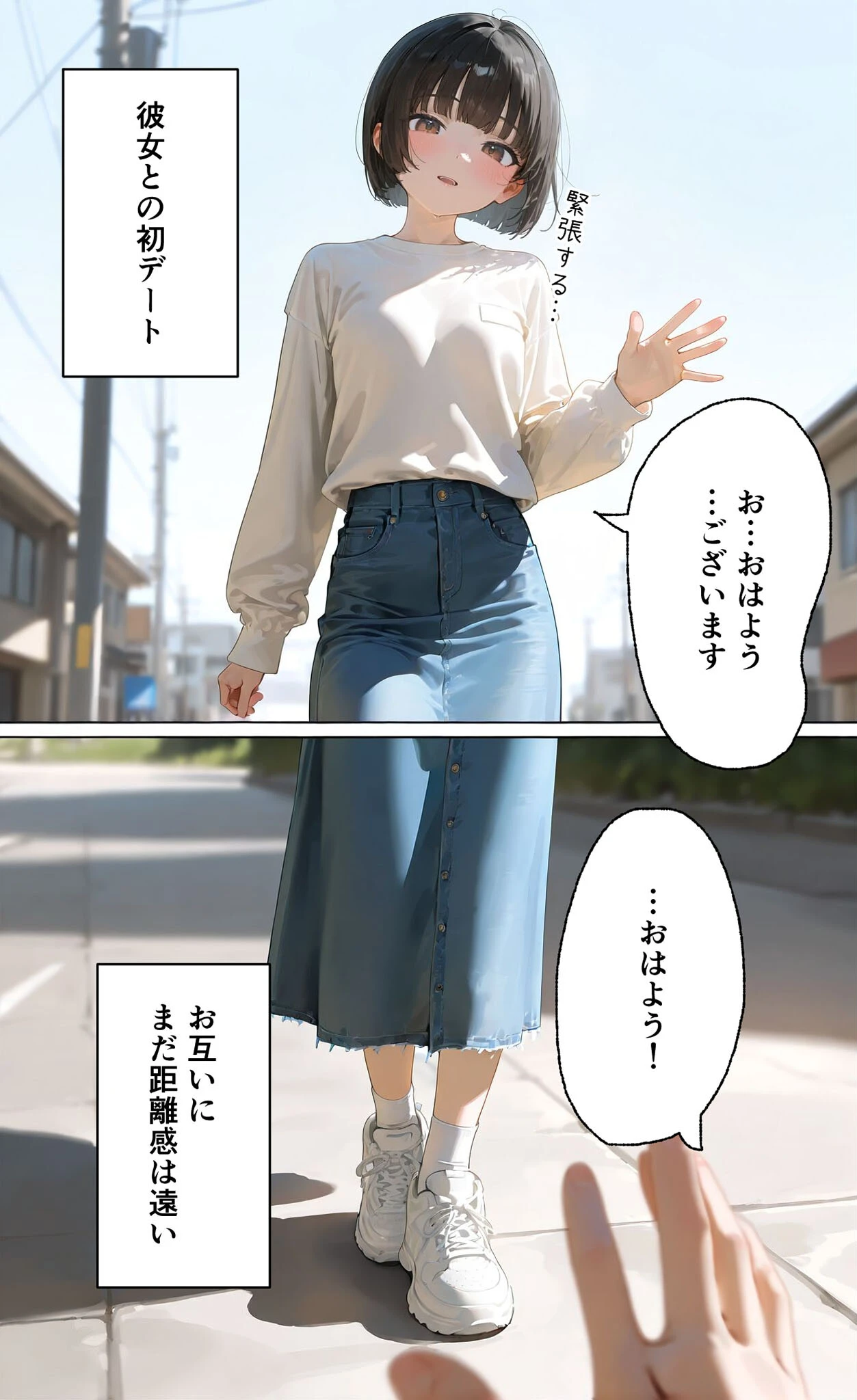 彼女を俺の性癖に染める過程〜後輩●●がいいなりになるまで〜 モザイク版ページ6