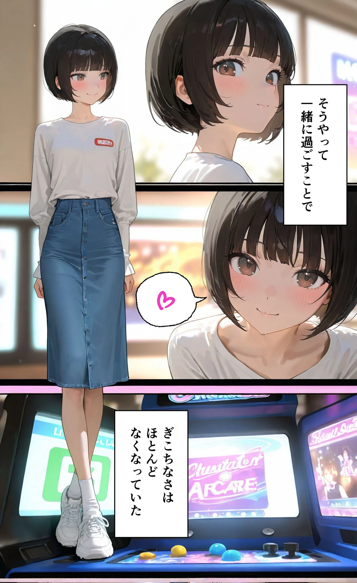 彼女を俺の性癖に染める過程〜後輩●●がいいなりになるまで〜 モザイク版ページ8