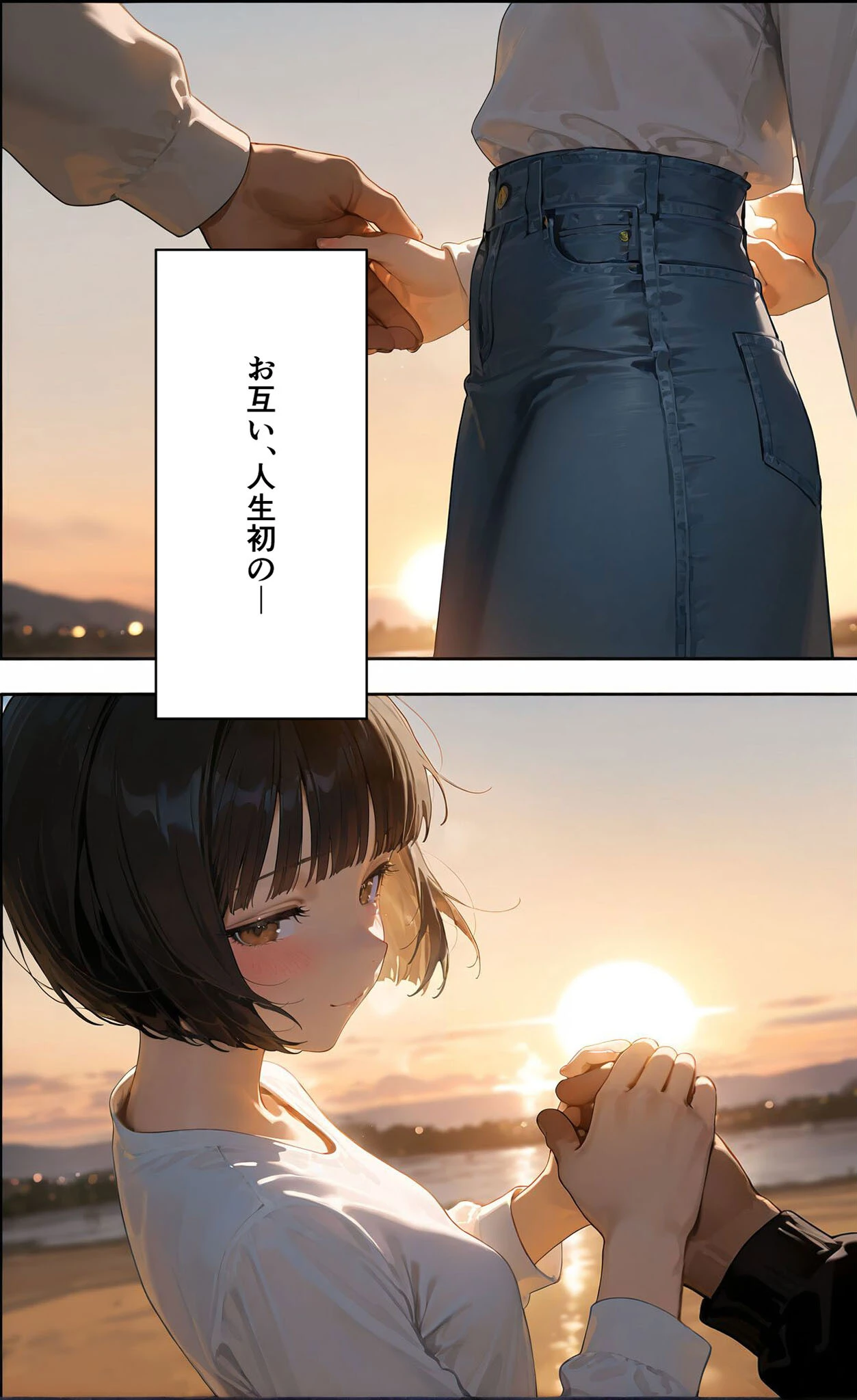 彼女を俺の性癖に染める過程〜後輩●●がいいなりになるまで〜 モザイク版ページ10