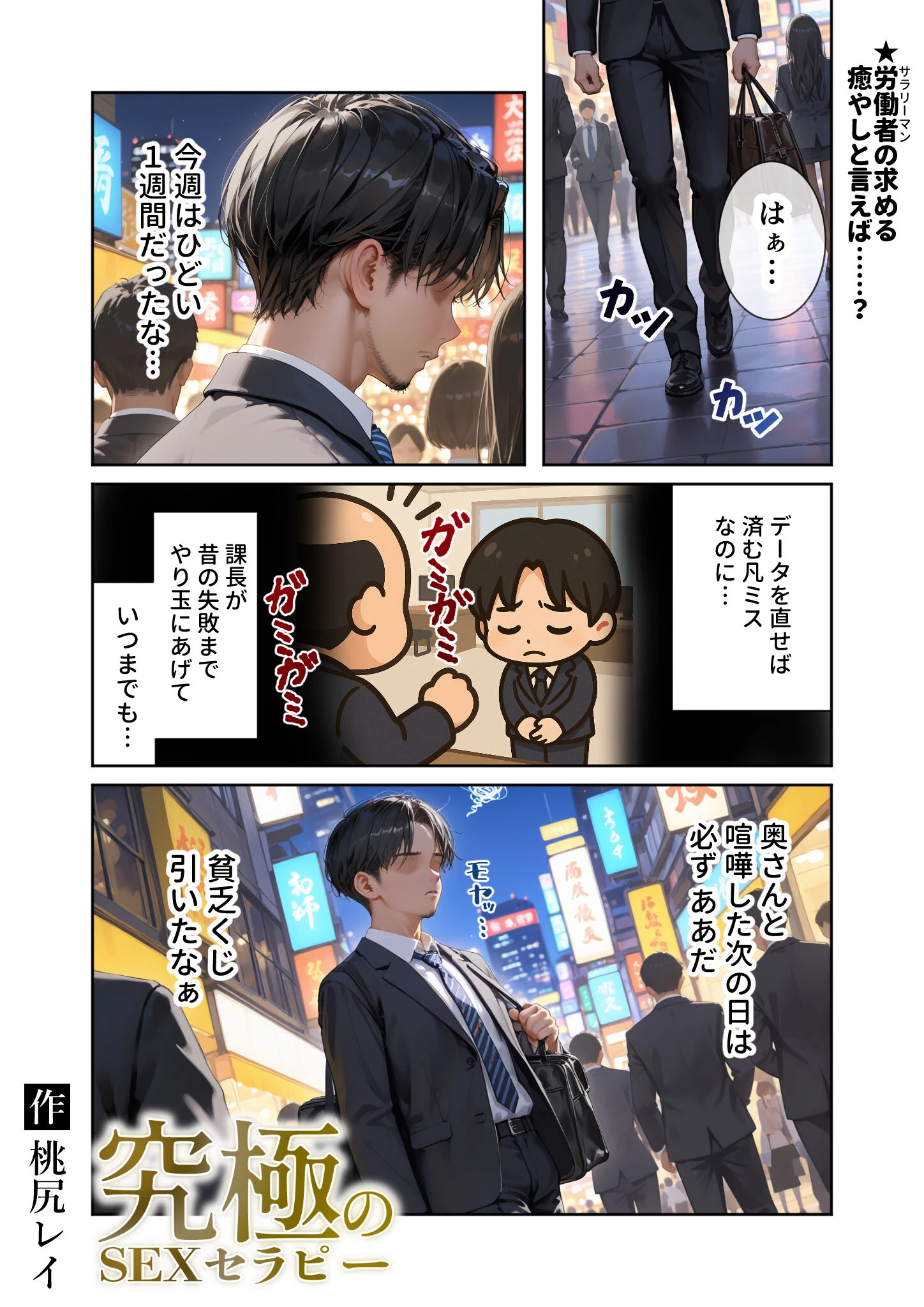 究極のSEXセラピー 〜何でも望みを叶えてくれるHなセラピスト〜 第1話ページ3