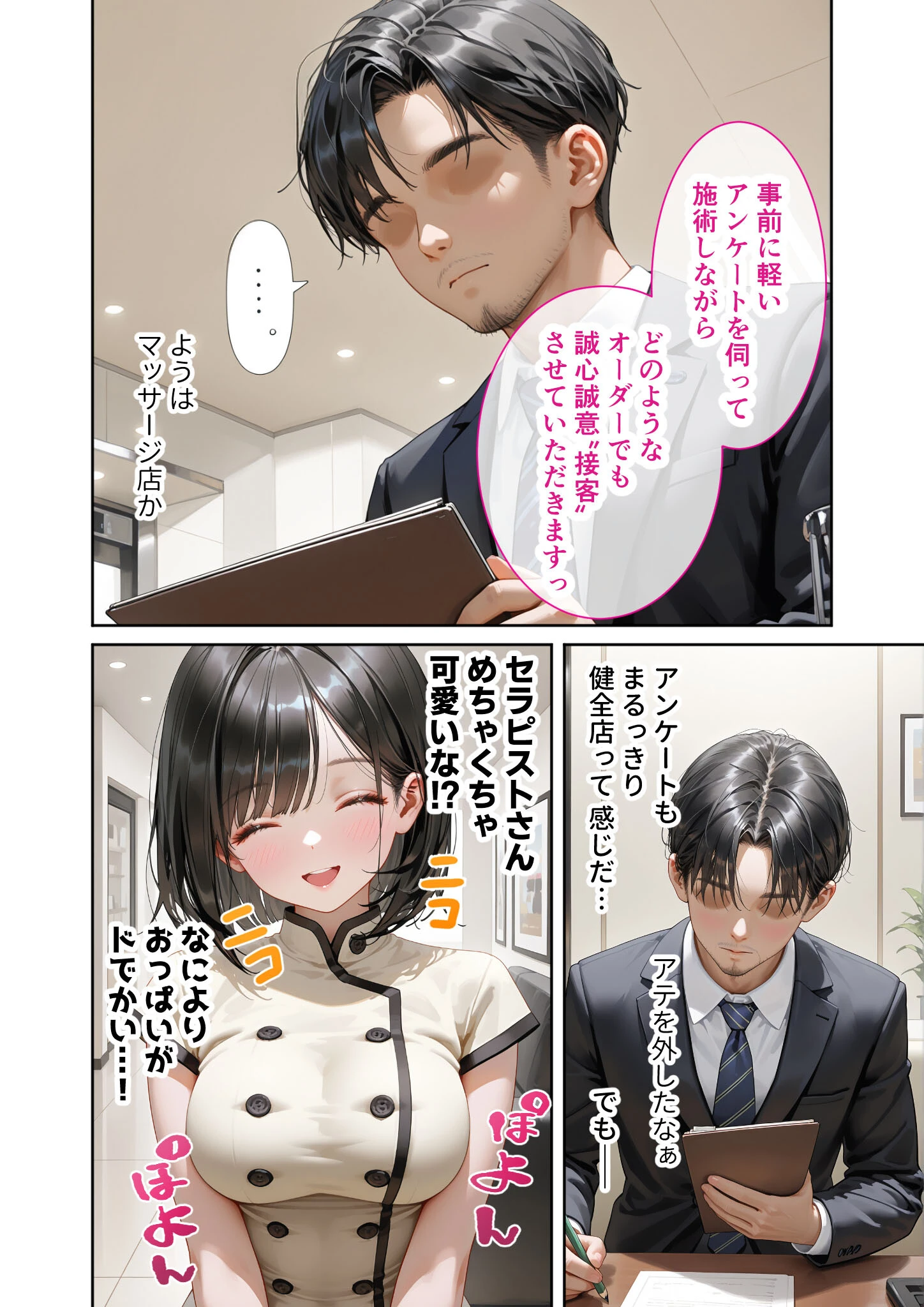 究極のSEXセラピー 〜何でも望みを叶えてくれるHなセラピスト〜 第1話ページ8