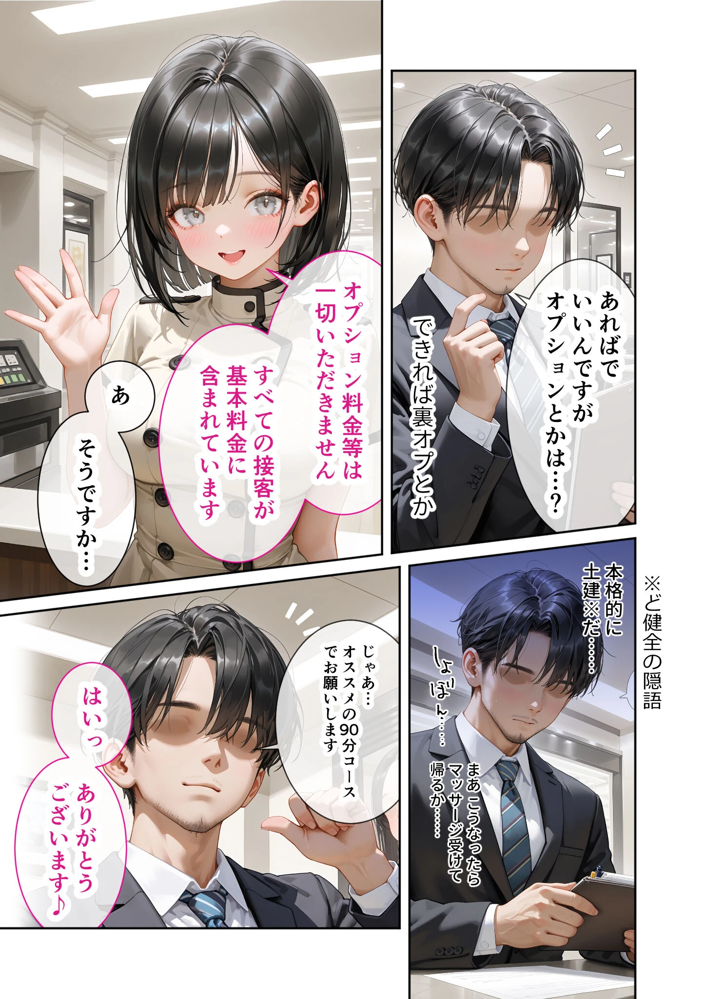 究極のSEXセラピー 〜何でも望みを叶えてくれるHなセラピスト〜 第1話ページ9