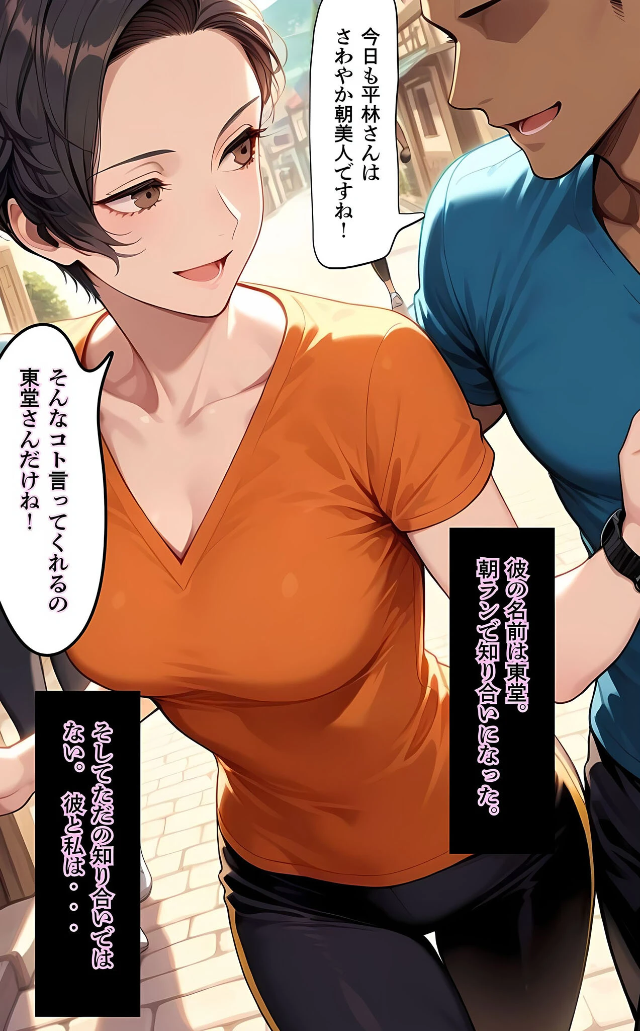 〜朝ラン不倫妻、澪の場合〜 モザイク版ページ10