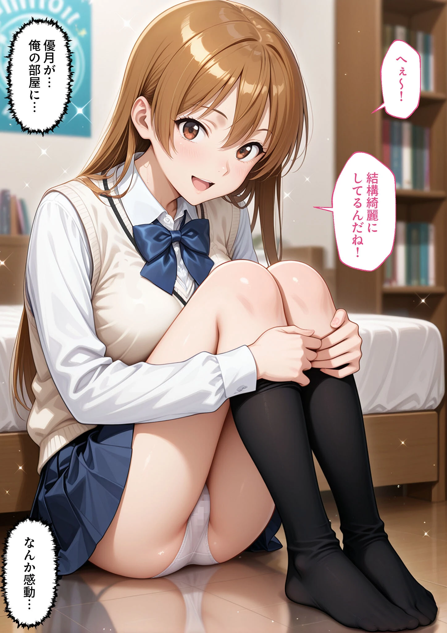 彼女がこの家で兄とオヤジに抱かれている事を俺はまだ知らない。 モザイク版ページ11