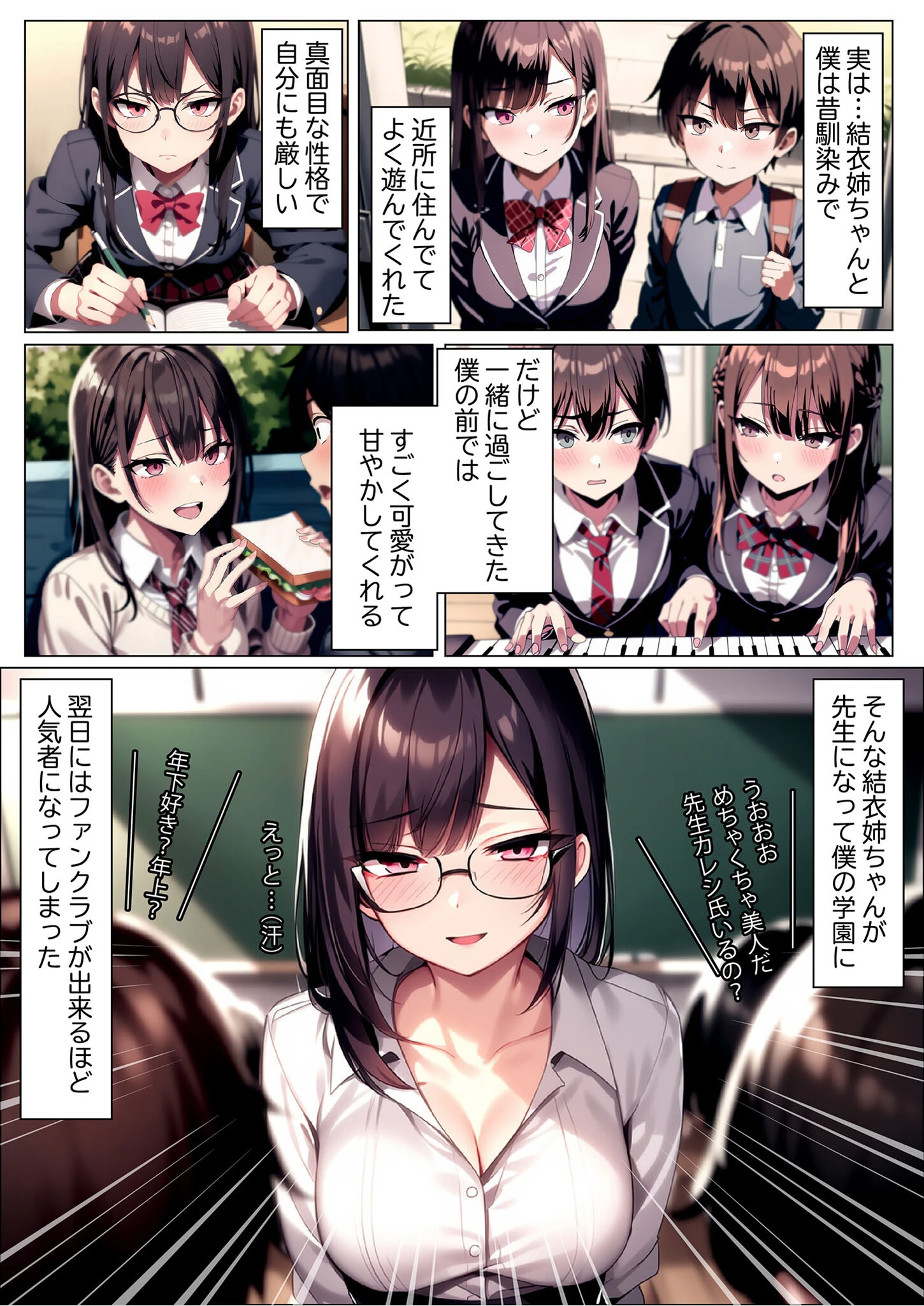 彼女と付き合えた日が人生のピークだった件 モザイク版ページ6
