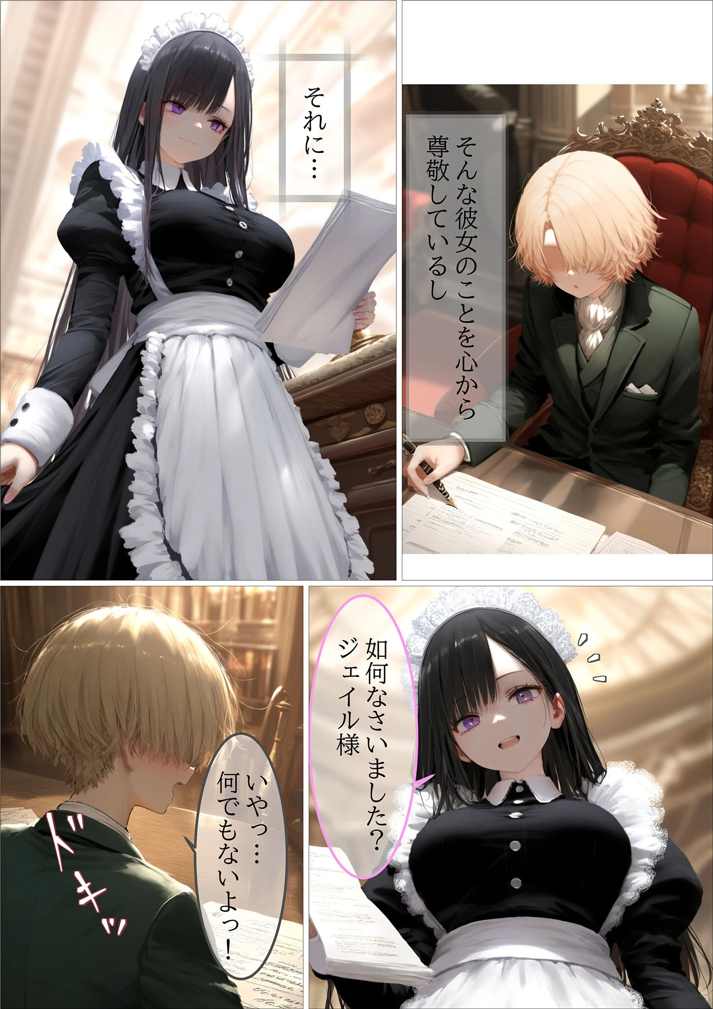 貴族メイドが悪辣侯爵に堕とされるまで モザイク版ページ6
