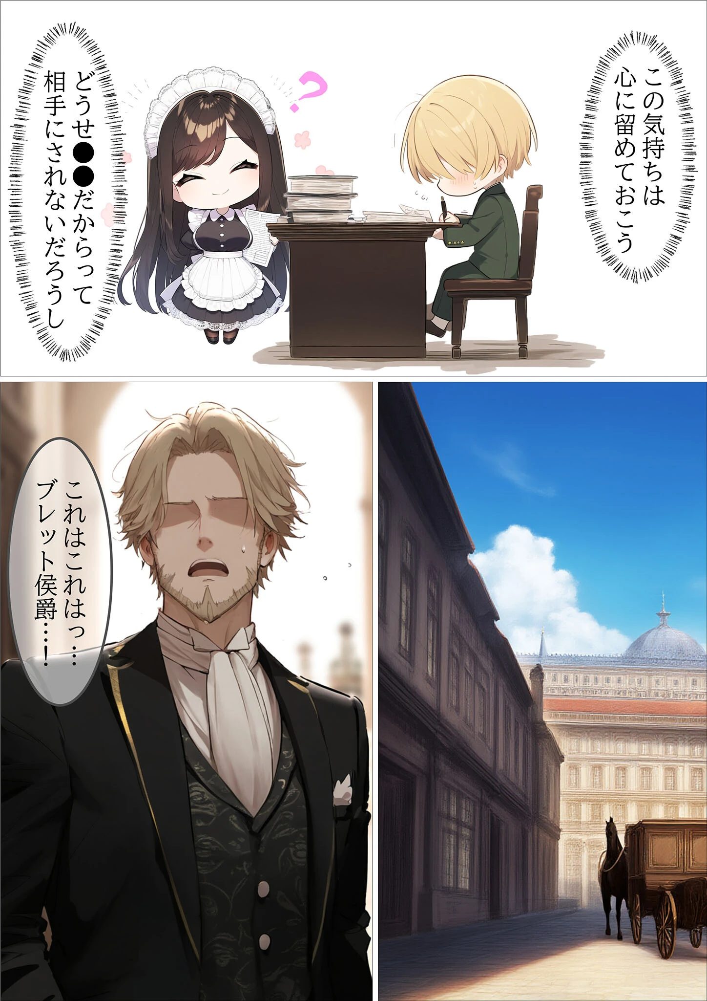 貴族メイドが悪辣侯爵に堕とされるまで モザイク版ページ7