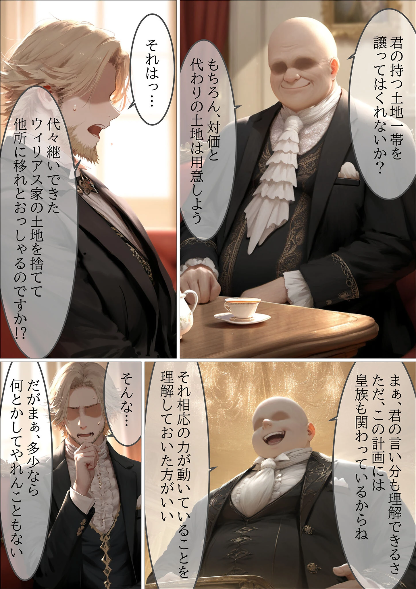 貴族メイドが悪辣侯爵に堕とされるまで モザイク版ページ9