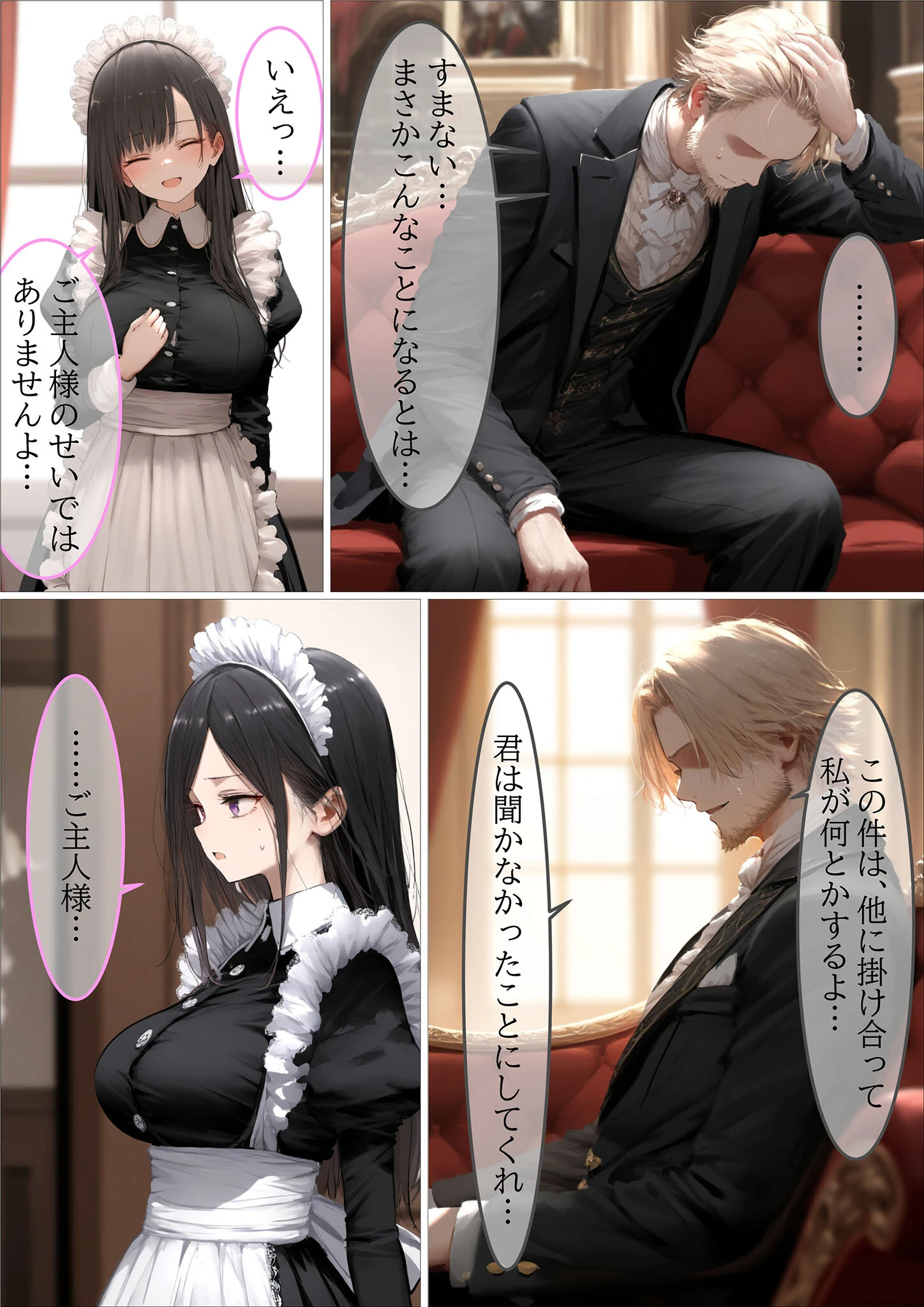 貴族メイドが悪辣侯爵に堕とされるまで モザイク版ページ11