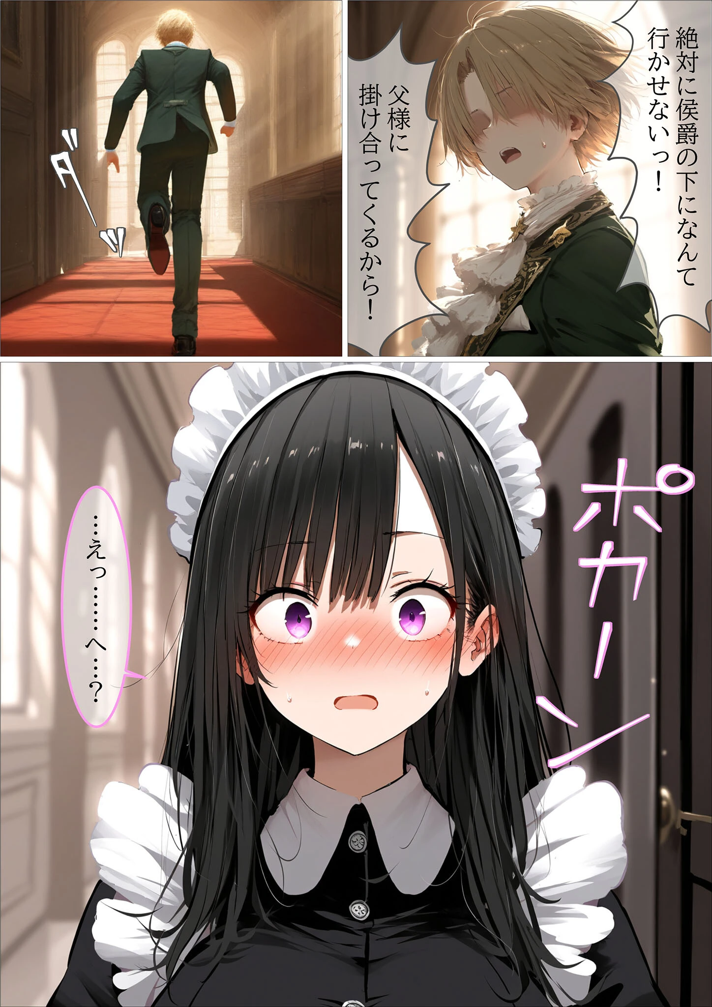 貴族メイドが悪辣侯爵に堕とされるまで モザイク版ページ14