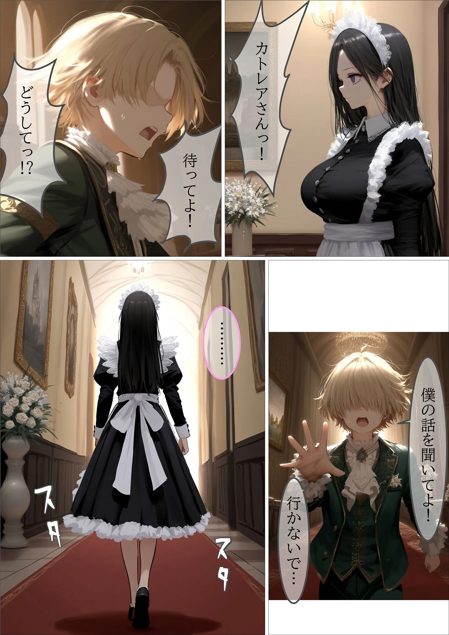 貴族メイドが悪辣侯爵に堕とされるまで モザイク版ページ18