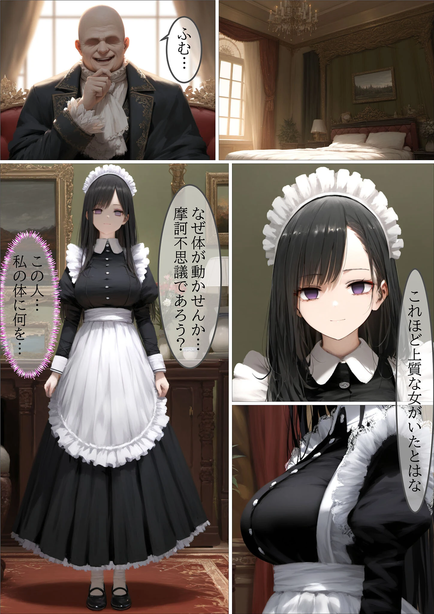 貴族メイドが悪辣侯爵に堕とされるまで モザイク版ページ19