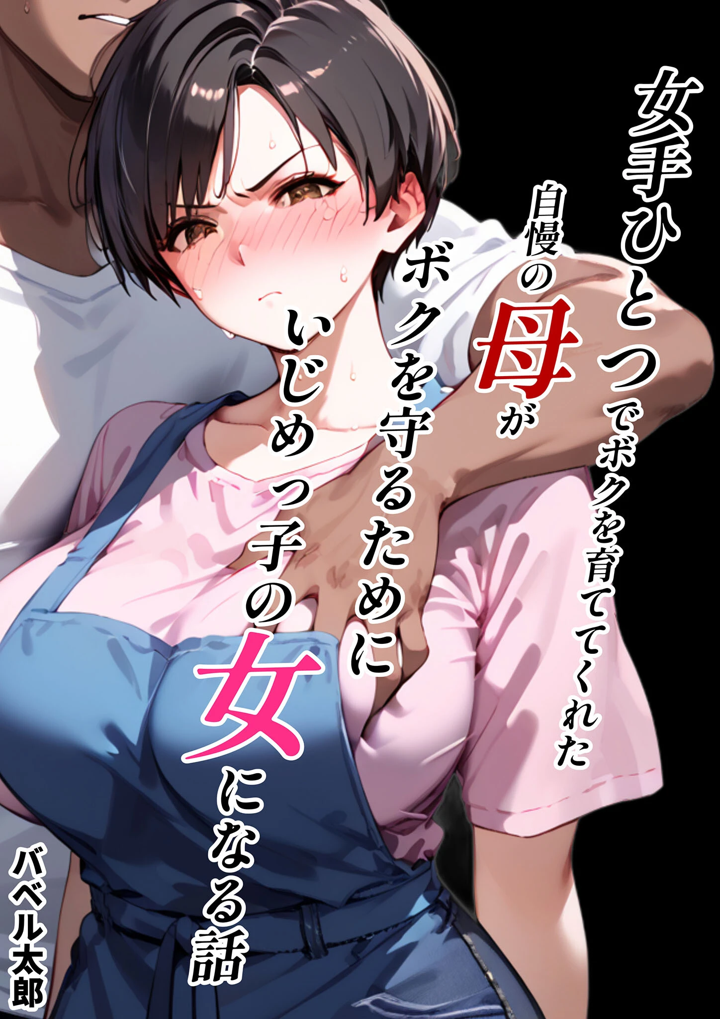 女手ひとつでボクを育ててくれた自慢の母がボクを守るためにいじめっ子の女になる話 1&2 モザイク版ページ4