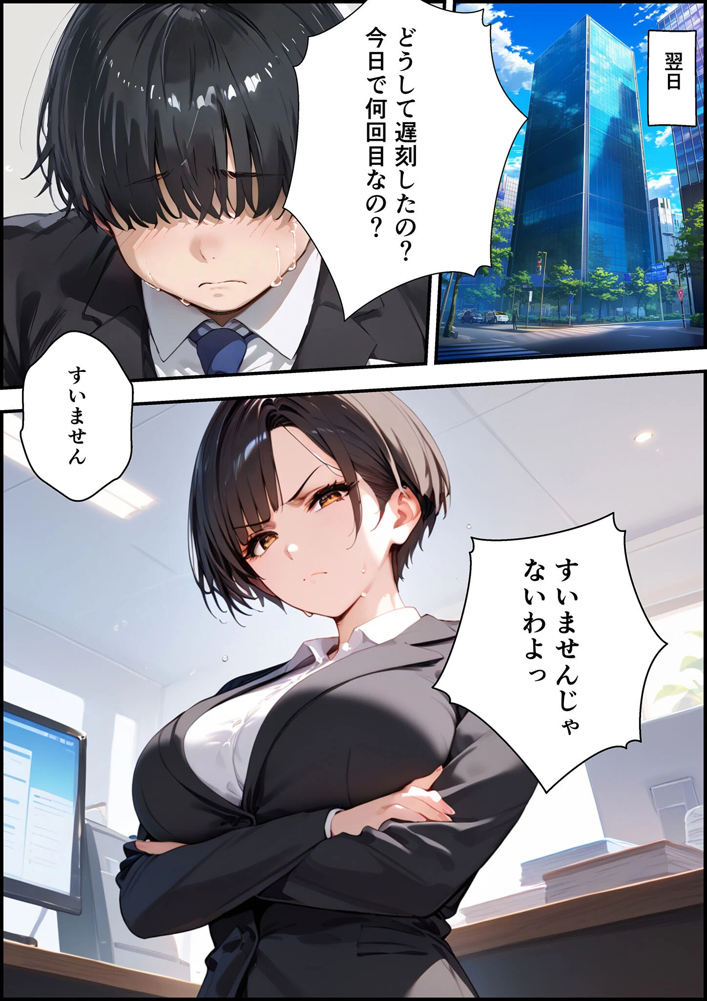 女手ひとつでボクを育ててくれた自慢の母がボクを守るためにいじめっ子の女になる話 1&2 モザイク版ページ11