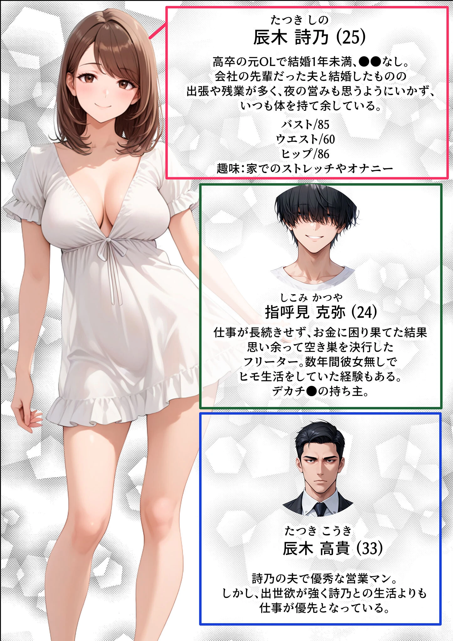 ただ空き巣に入っただけのはずが欲求不満な人妻を堕とすことになった話〜盗んだのは物ではなく躰でした〜 モザイク版ページ3