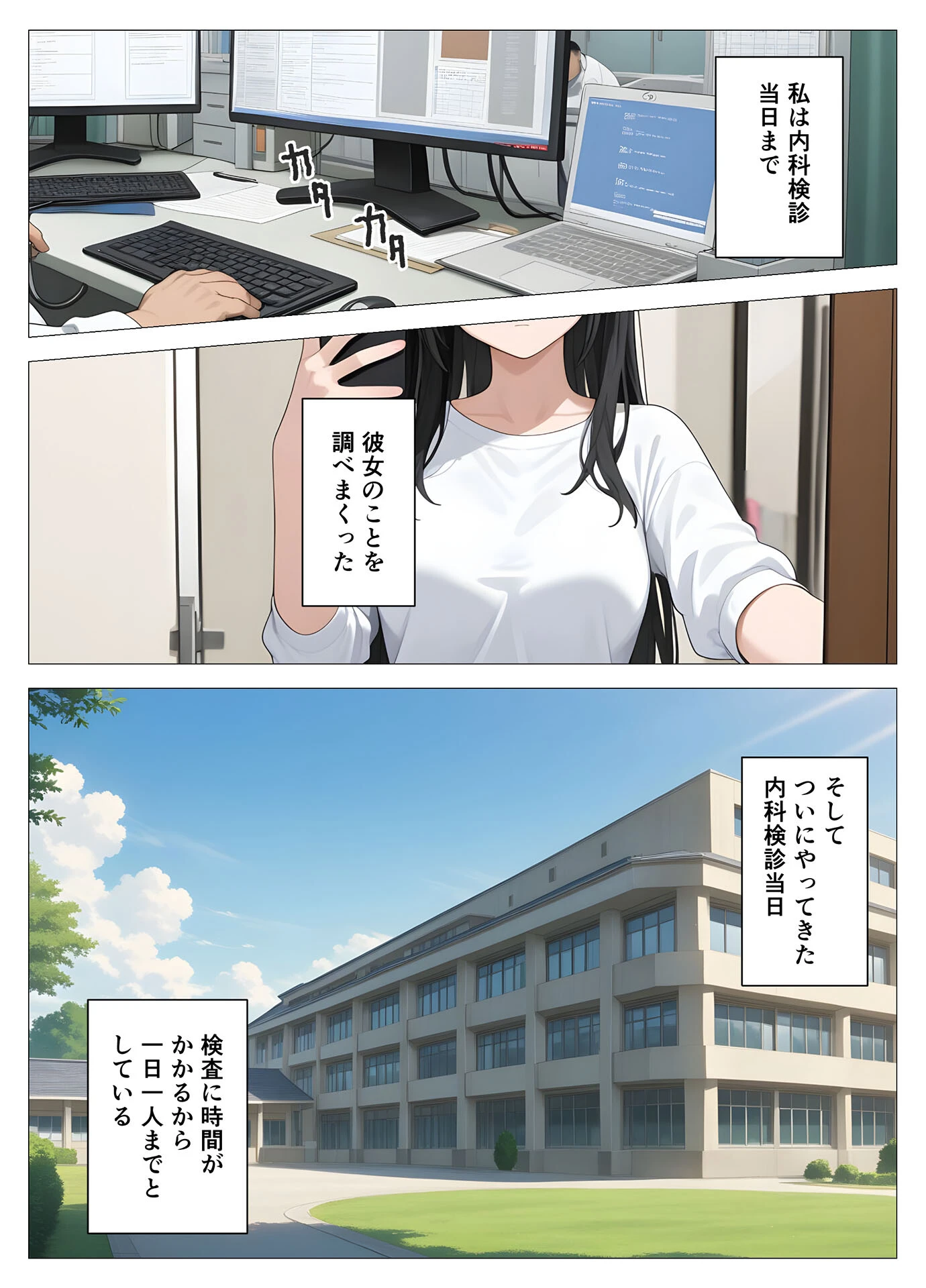 内科検診の担当医になって●●●●を好き放題 モザイク版ページ7