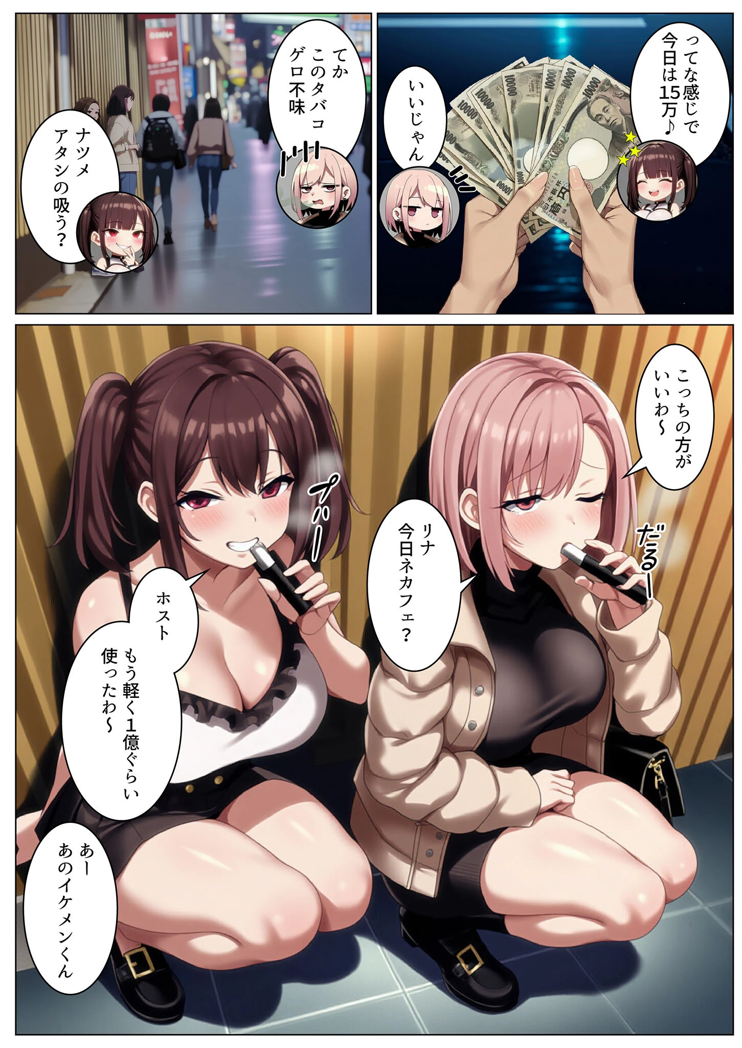 立ちんぼ詐欺で1億稼いだ女 俺が最終回をプレゼントしてやった モザイク版ページ12