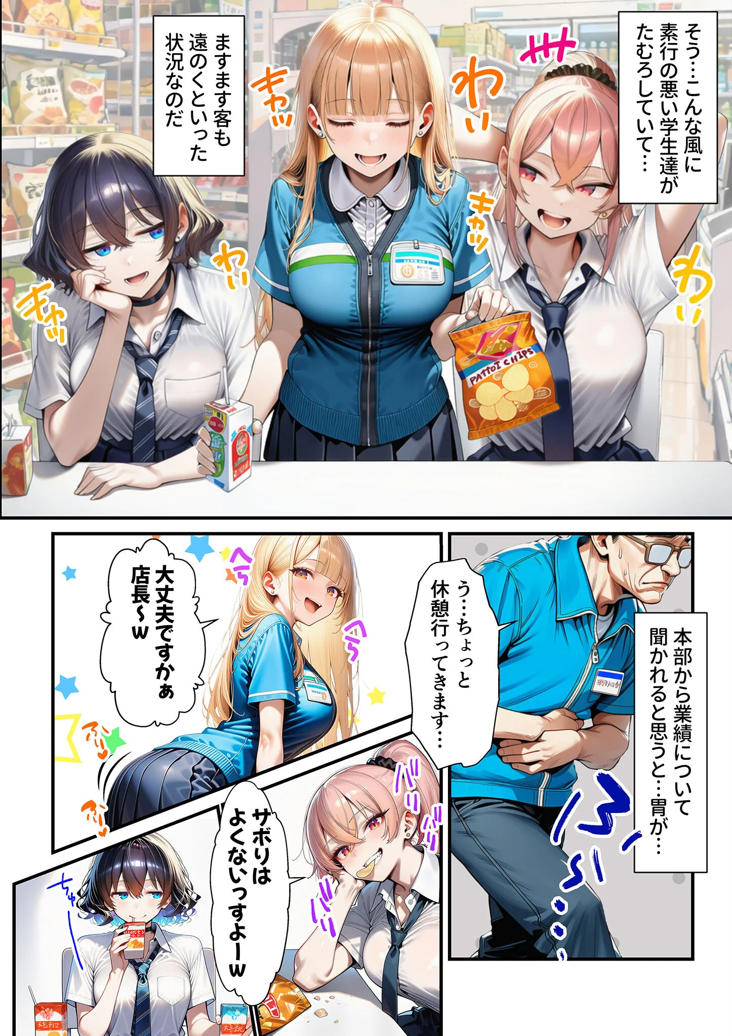 人質ライブ配信 モザイク版ページ8