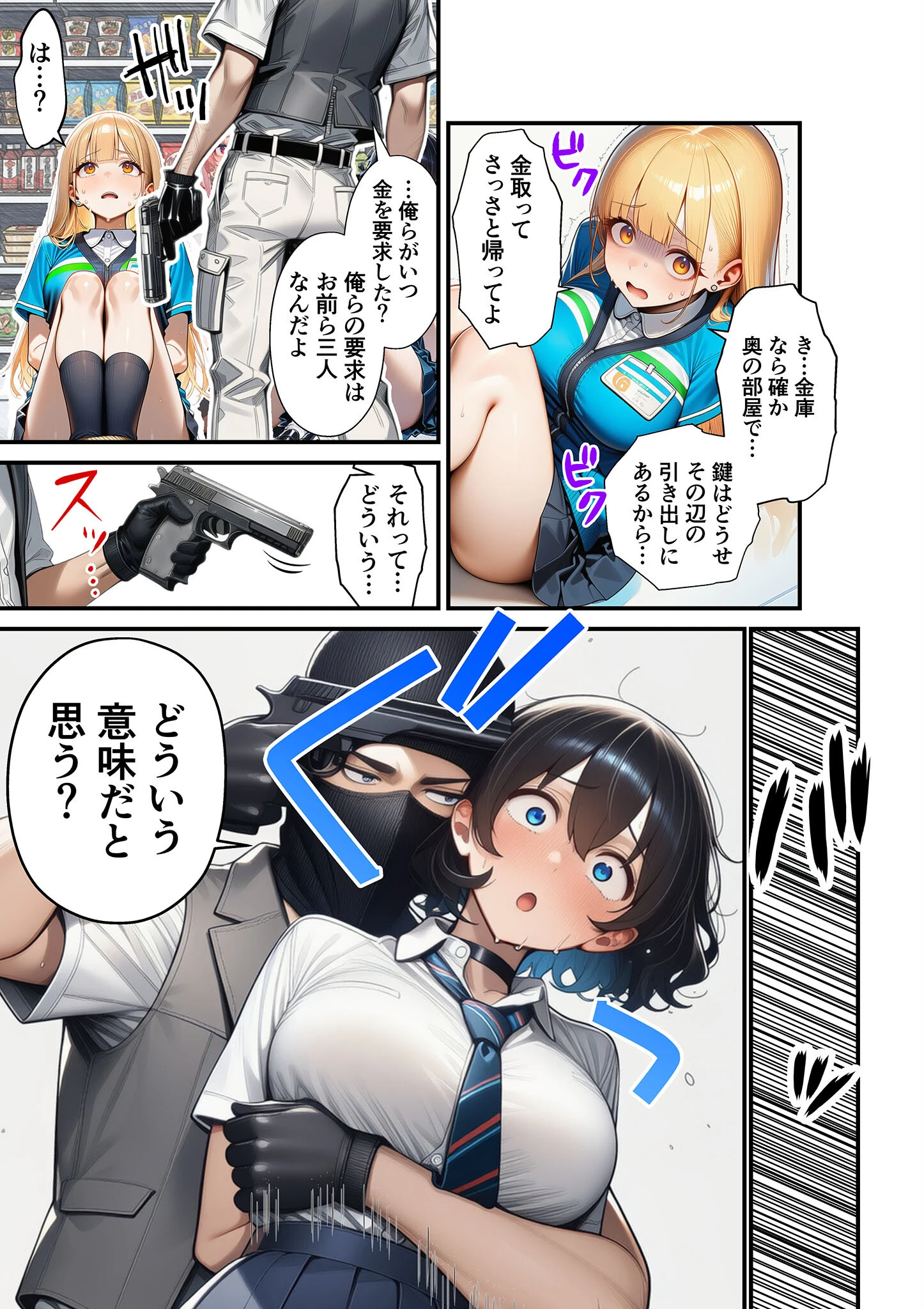 人質ライブ配信 モザイク版ページ14