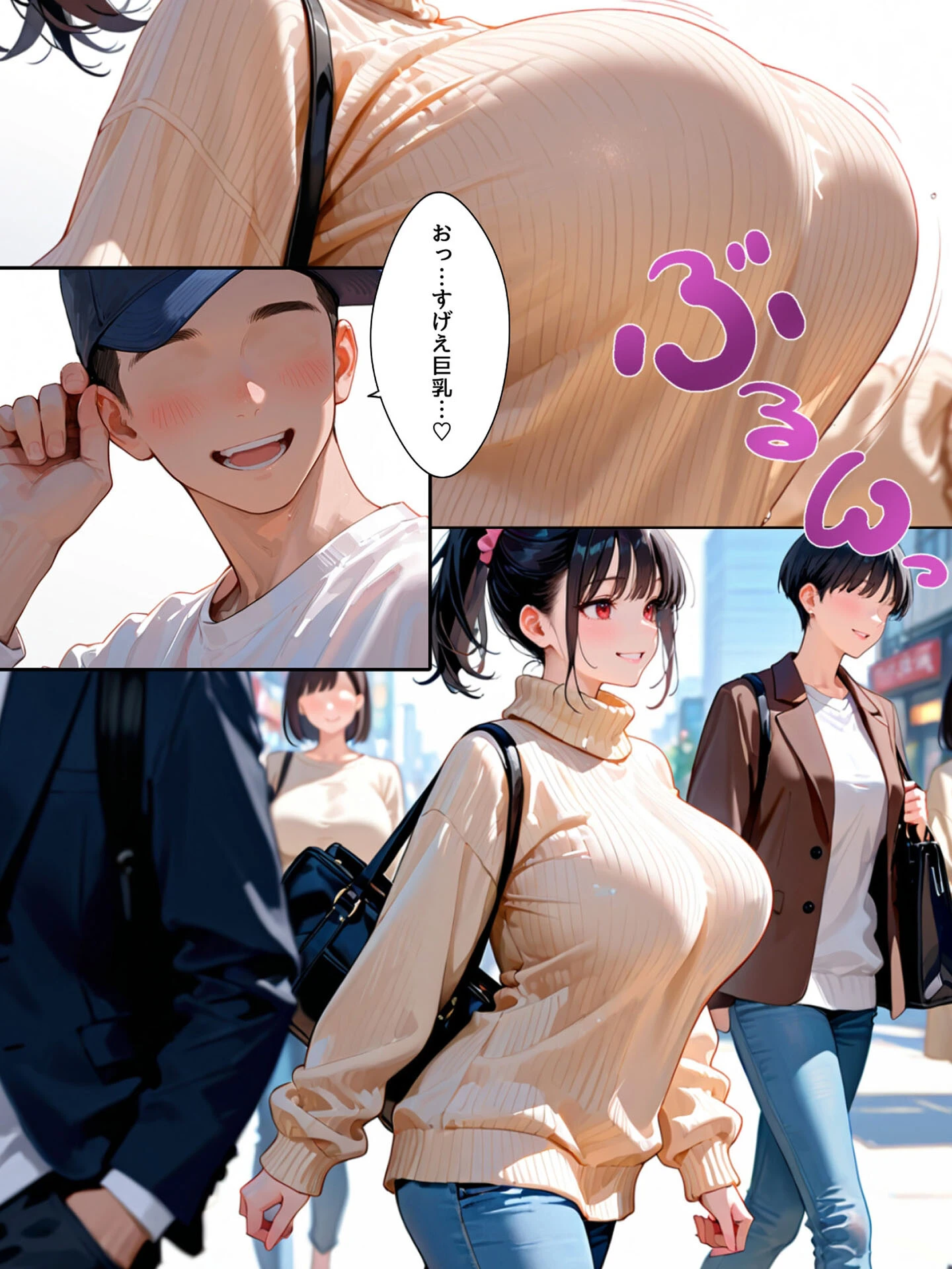 ミニマム爆乳妻〜騙されてAV出演してしまいました〜 モザイク版ページ7