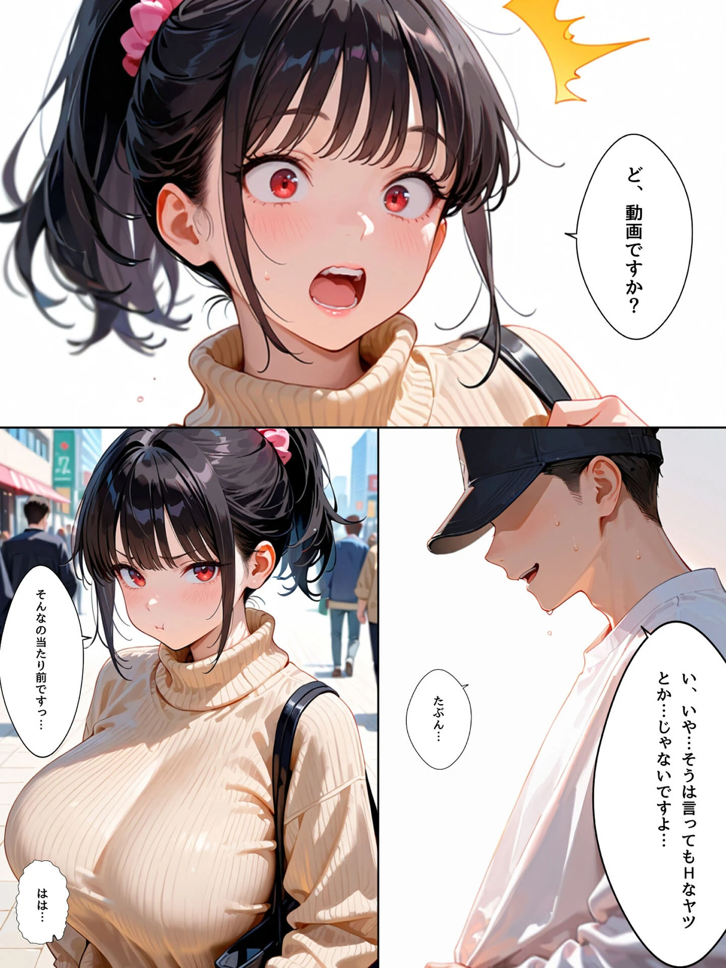 ミニマム爆乳妻〜騙されてAV出演してしまいました〜 モザイク版ページ10