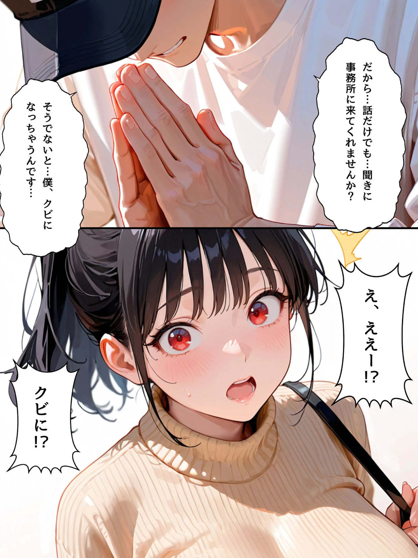 ミニマム爆乳妻〜騙されてAV出演してしまいました〜 モザイク版ページ11