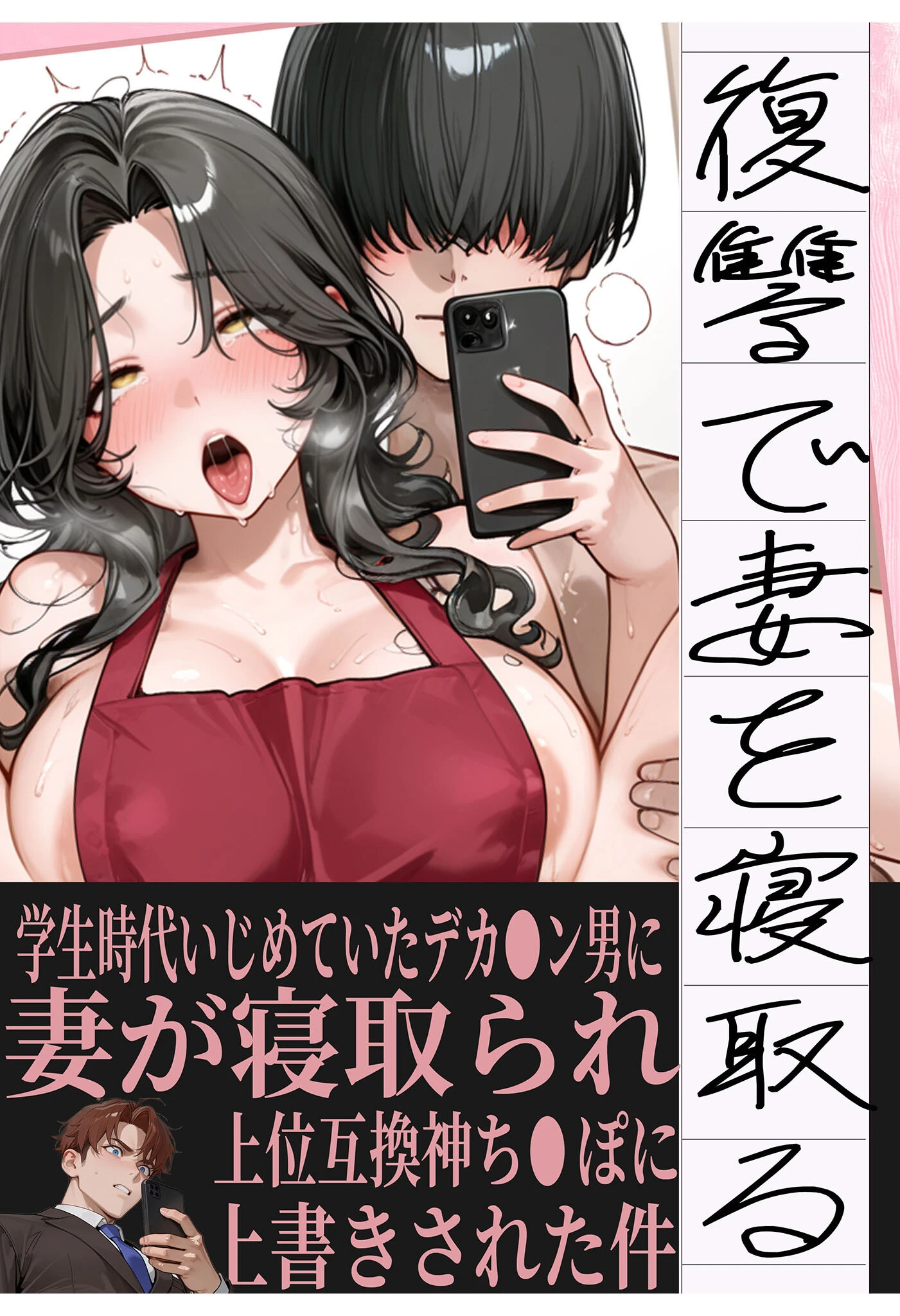 夫が学生時代いじめていたデカ●ン男にNTRされた結果w旦那完全上位互換神ち●ぽに上書きされた件 モザイク版ページ3