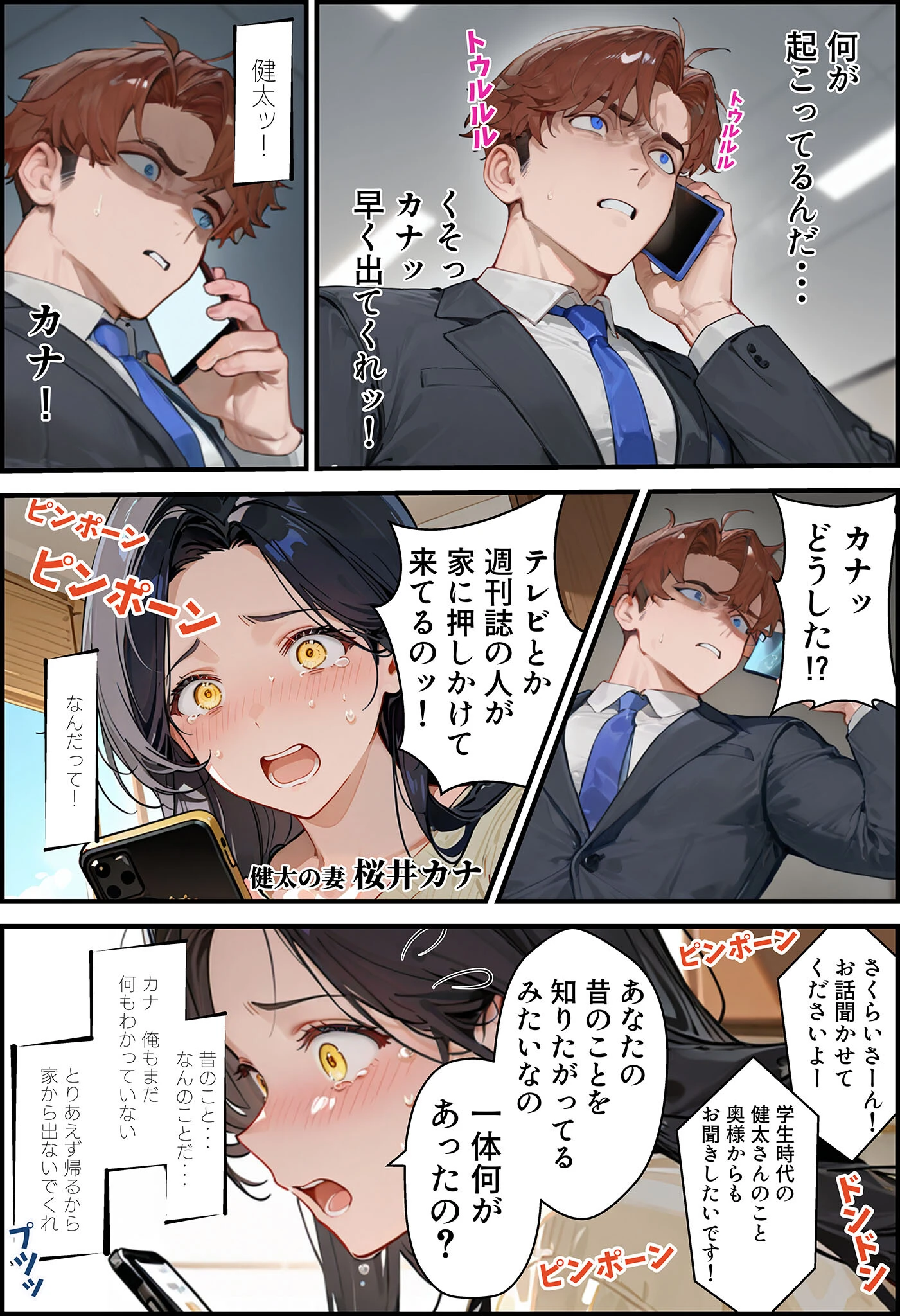 夫が学生時代いじめていたデカ●ン男にNTRされた結果w旦那完全上位互換神ち●ぽに上書きされた件 モザイク版ページ14