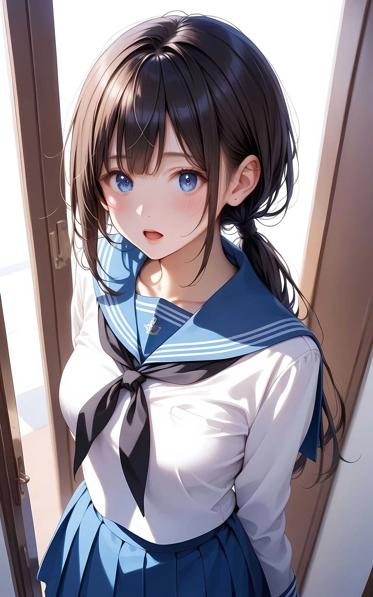 ぱんちら撮影会のはずが、いつのまにかおじさんち〇ぽに沼る話 セット版 モザイク版ページ9