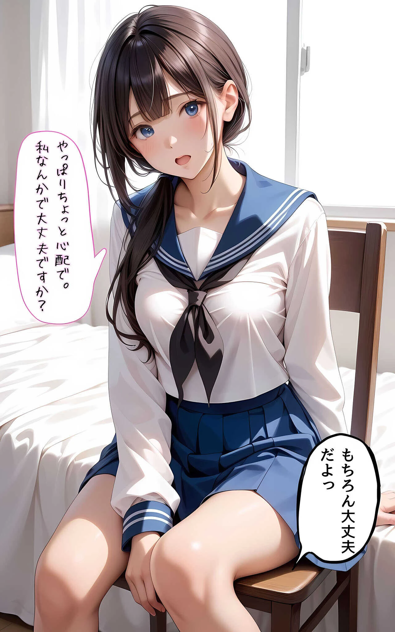 ぱんちら撮影会のはずが、いつのまにかおじさんち〇ぽに沼る話 セット版 モザイク版ページ13