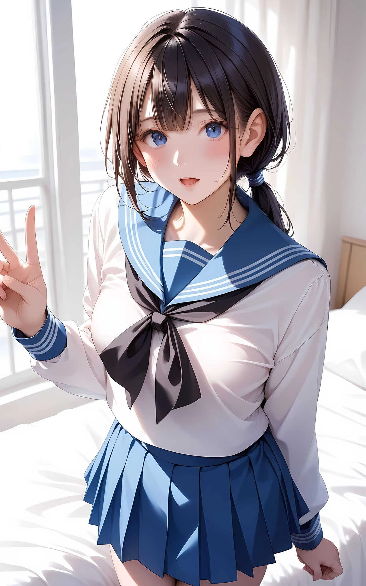 ぱんちら撮影会のはずが、いつのまにかおじさんち〇ぽに沼る話 セット版 モザイク版ページ18