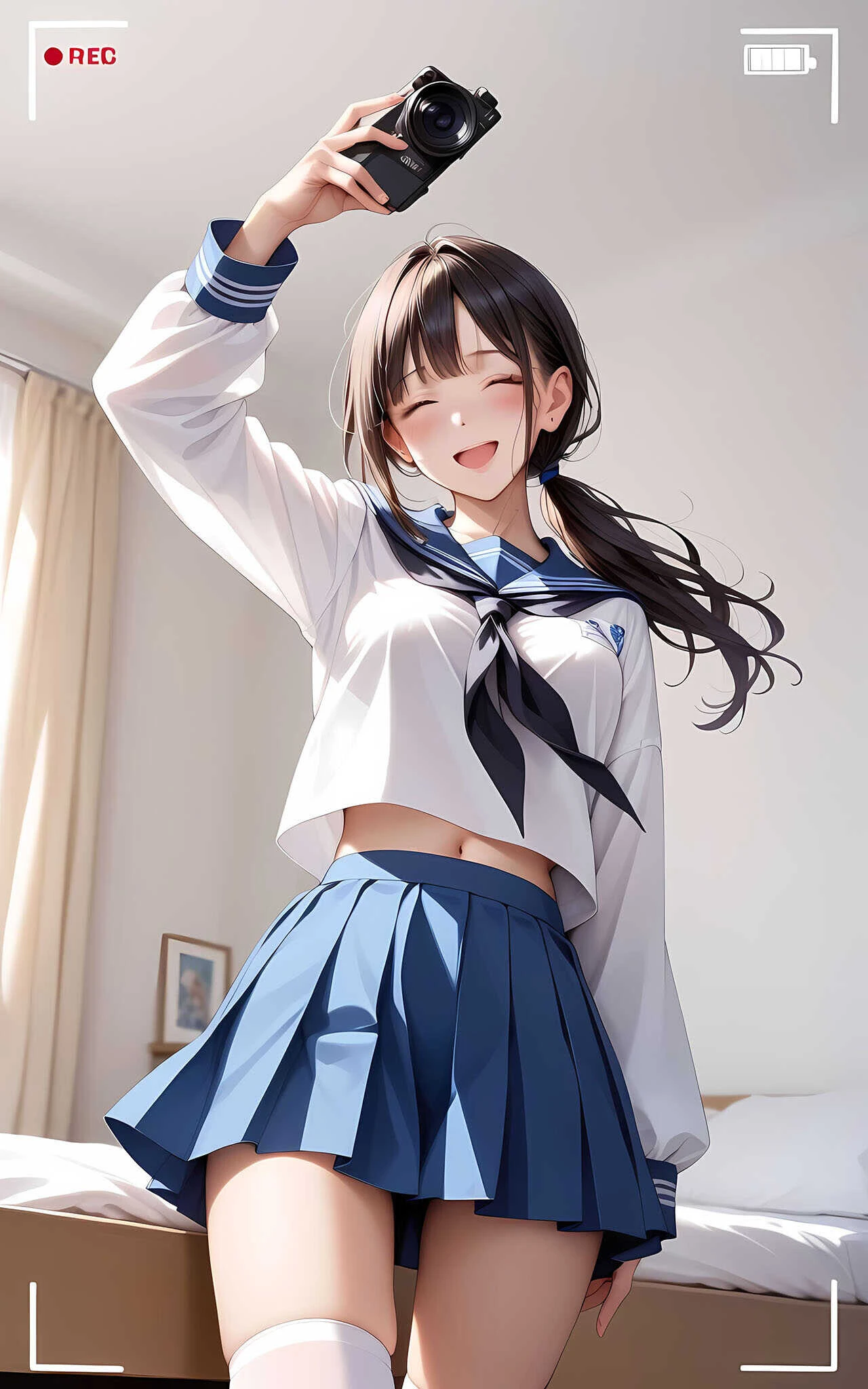 ぱんちら撮影会のはずが、いつのまにかおじさんち〇ぽに沼る話 セット版 モザイク版ページ29
