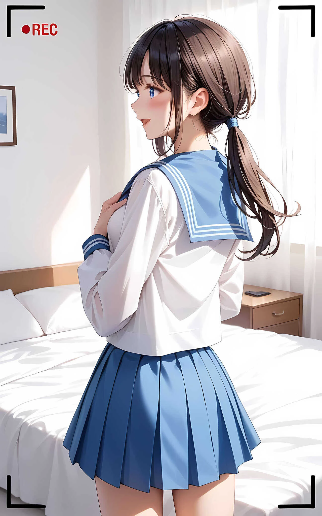 ぱんちら撮影会のはずが、いつのまにかおじさんち〇ぽに沼る話 セット版 モザイク版ページ32