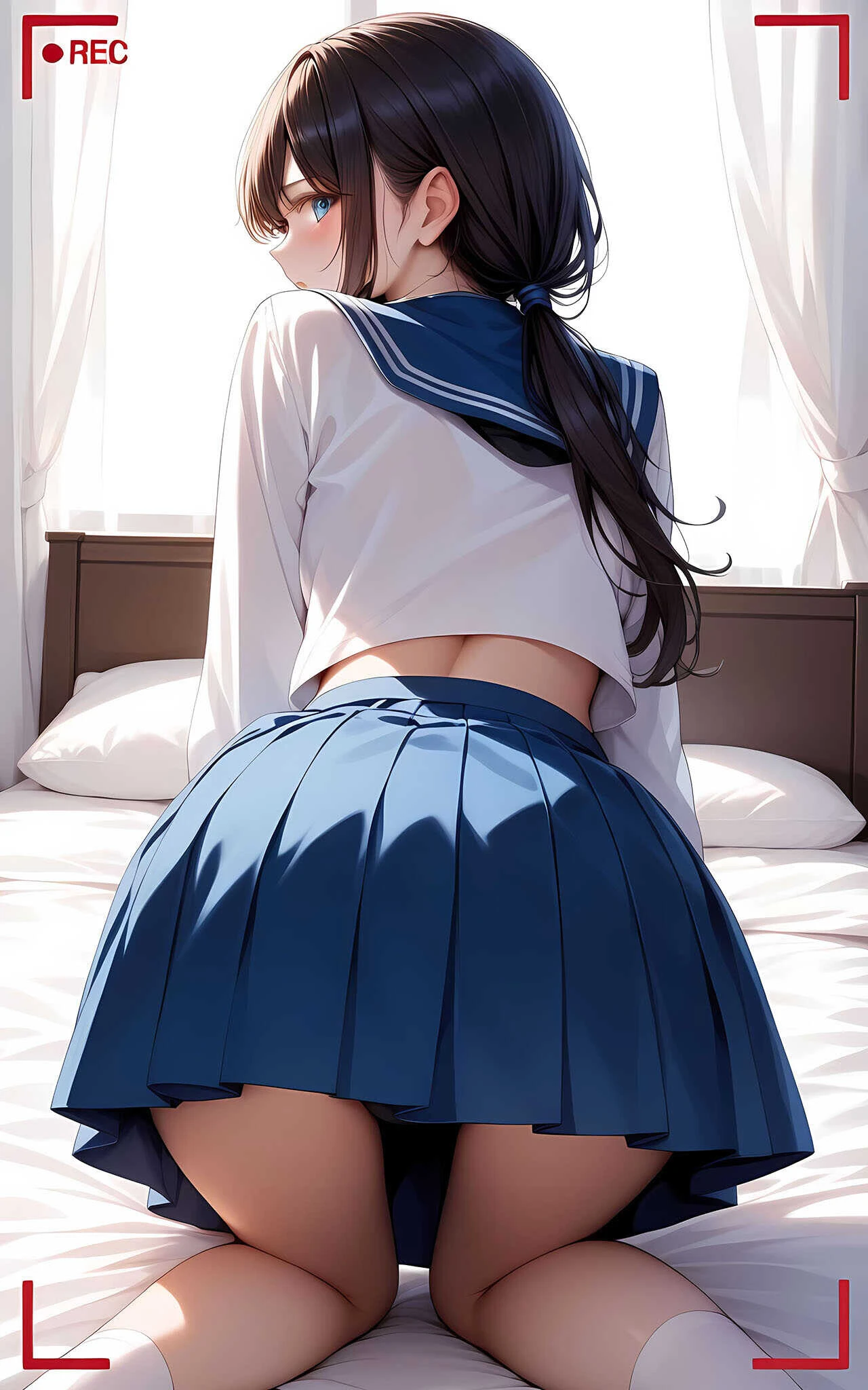 ぱんちら撮影会のはずが、いつのまにかおじさんち〇ぽに沼る話 セット版 モザイク版ページ35