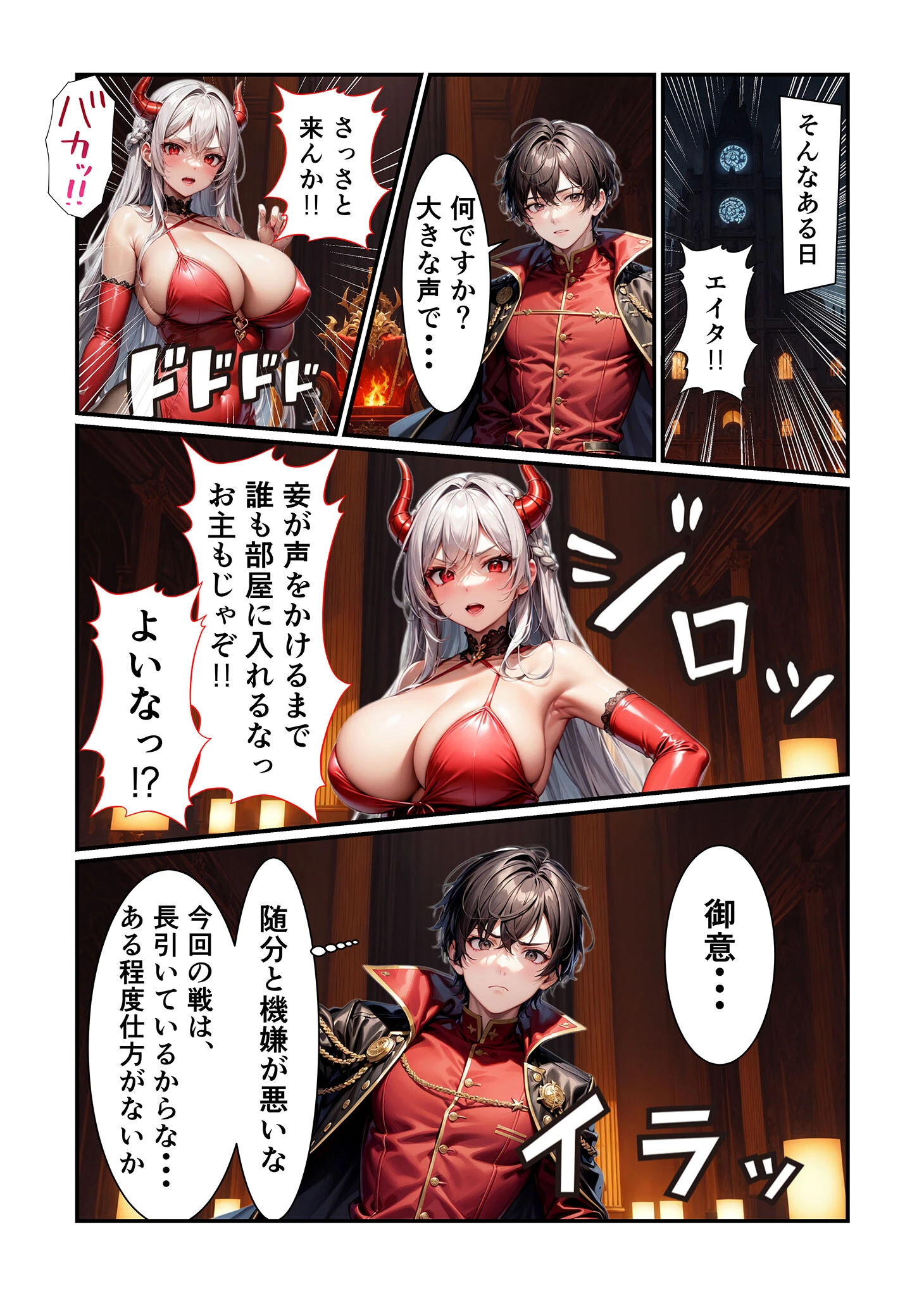 魔王様はえっちがお好き 〜最強魔族の甘く淫らな夜の営み〜 モザイク版ページ15