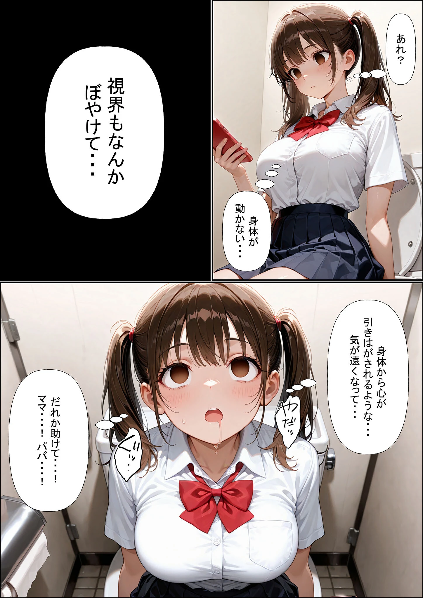一方的な人生交換〜陰キャブサメンから クラス一の美●●に人生乗り換え〜 モザイク版ページ7