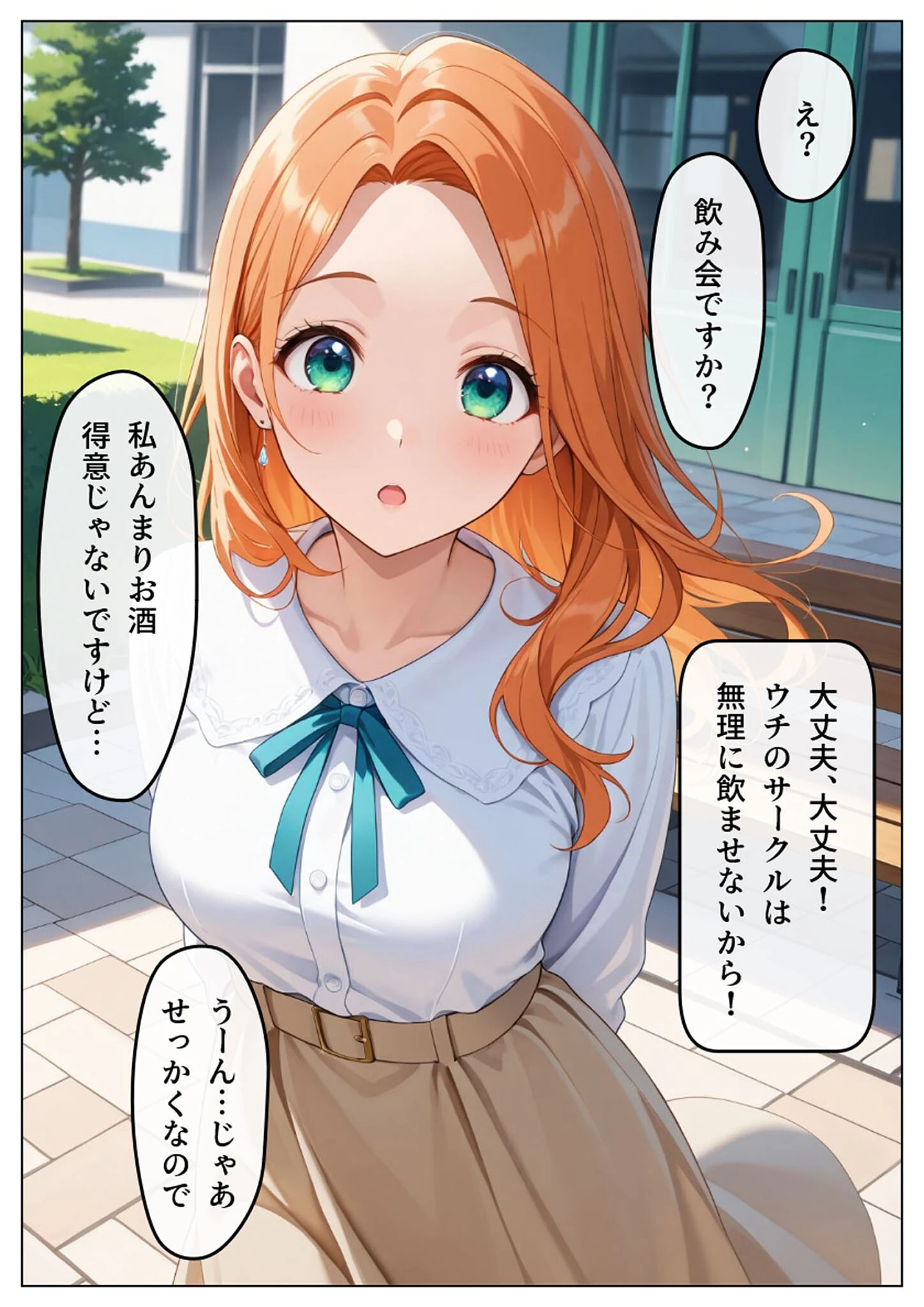 ヤリサー飲み会〜即堕ち2コマで犯●れる〜 モザイク版ページ3